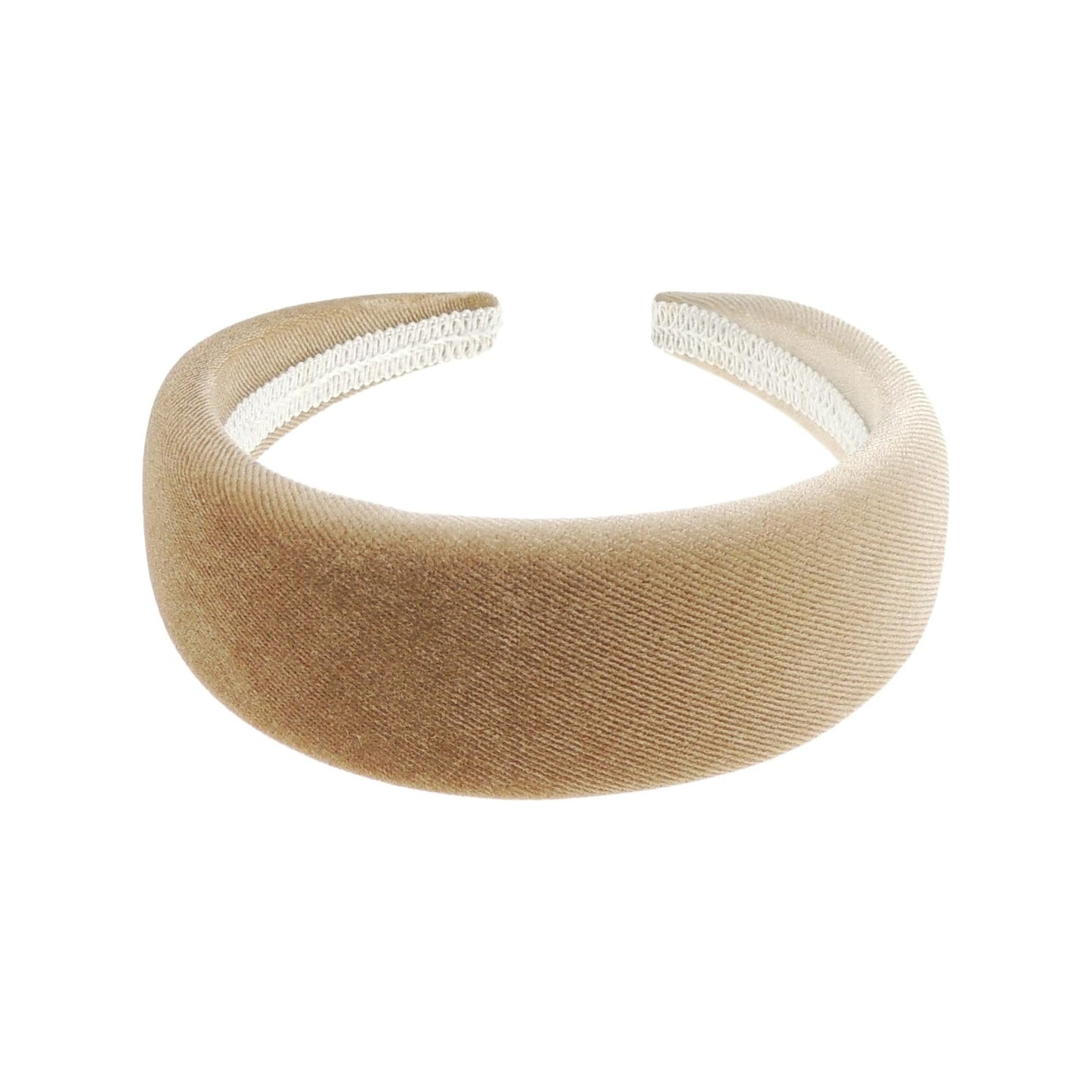 Ladies Girls Evening Wide 4cm Slightly Padded Velvet Headband Alice Band