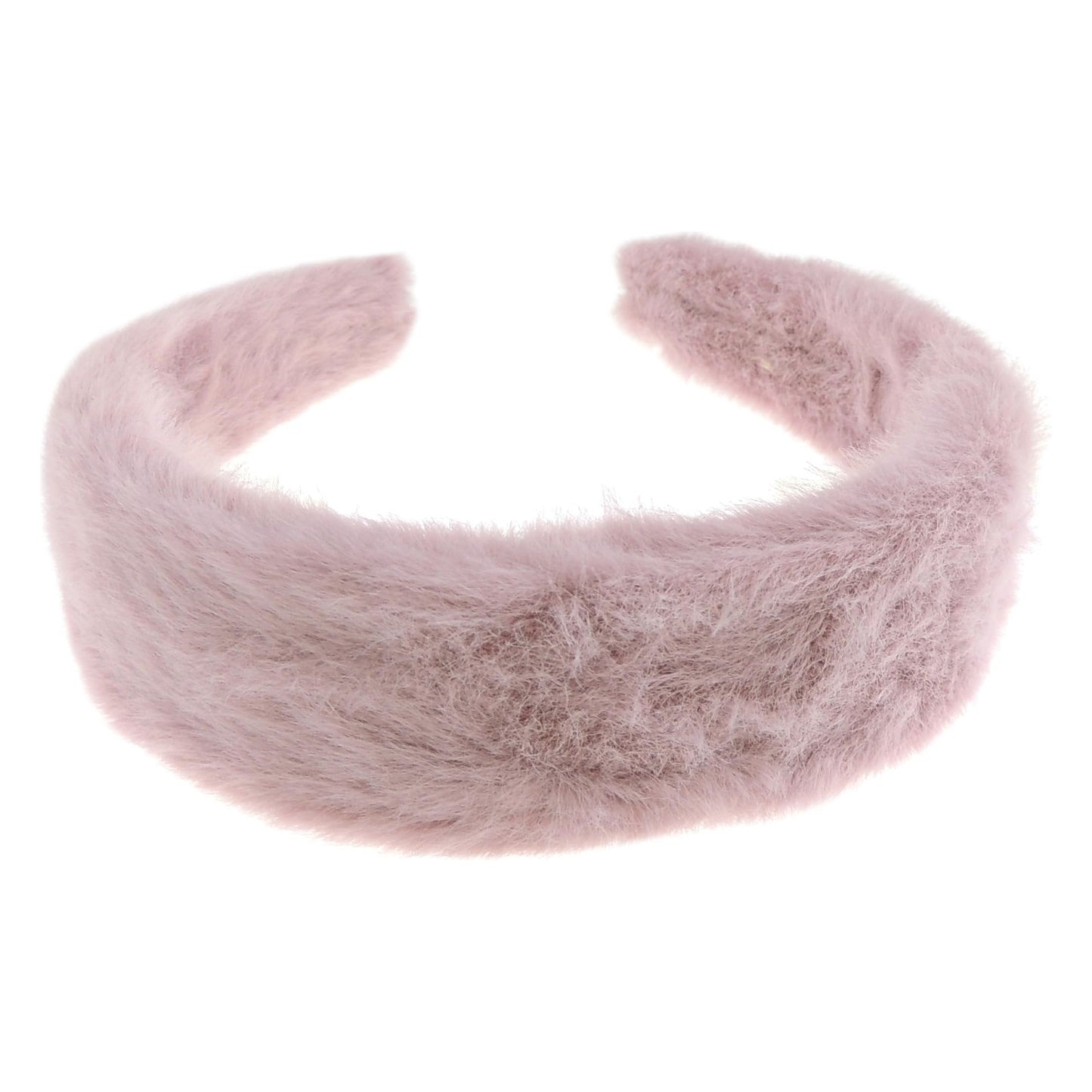 Womens SMALL HEAD Wide Soft Plush Faux Fur Fabric Boho Winter Christmas Birthday Wedding Bridesmaid Party Headpiece Hair Head Headband Alice Band