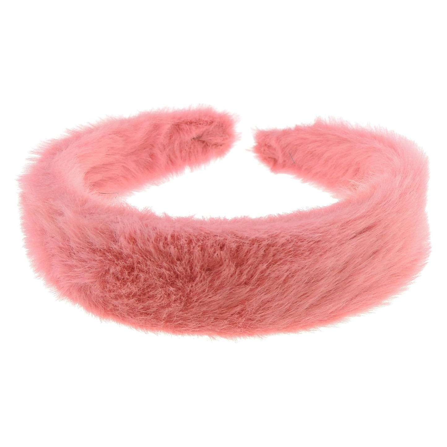Womens SMALL HEAD Wide Soft Plush Faux Fur Fabric Boho Winter Christmas Birthday Wedding Bridesmaid Party Headpiece Hair Head Headband Alice Band