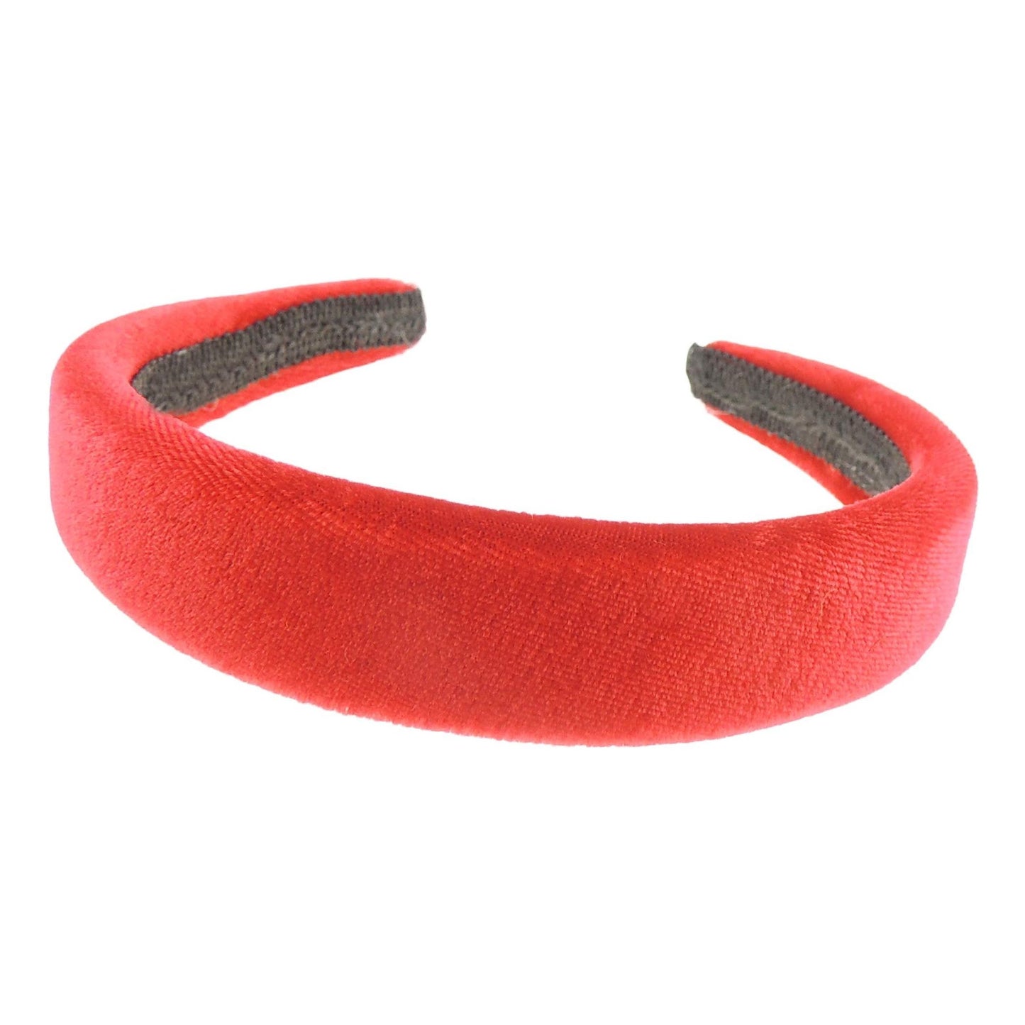 SMALL HEAD Womens Girls Work School Birthday Party Wedding Dance Recital Party Bridesmaid Special Occasion Hair Velvet Hair 2.5cm Slight Padded Headband Alice Band Hairband Black (Black)