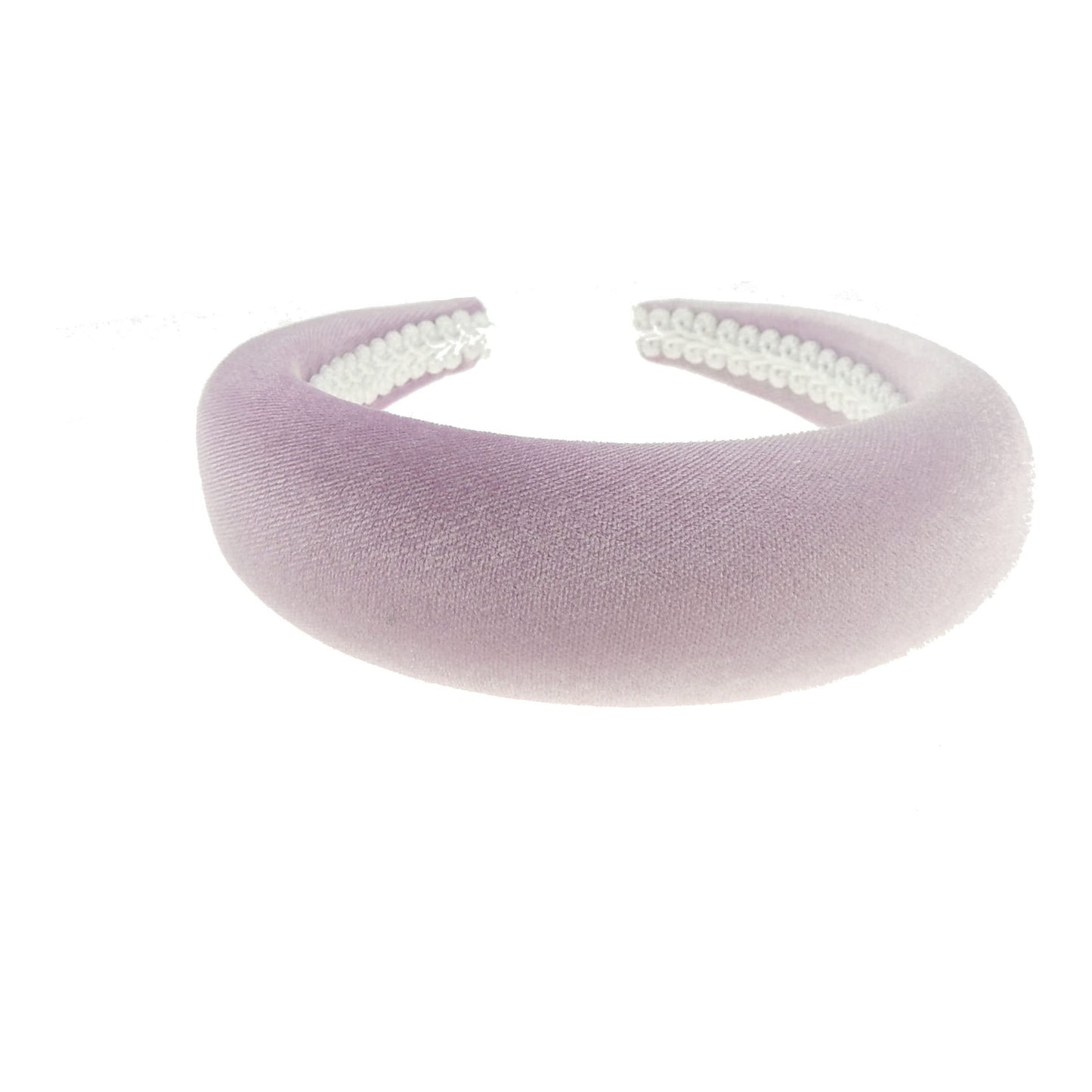 Womens Occasion Wedding Bridal Party Birthday Christmas Evening Wide Thick High Bump Padded Matador Velvet Velour Hair Hairband Headband Alice Band