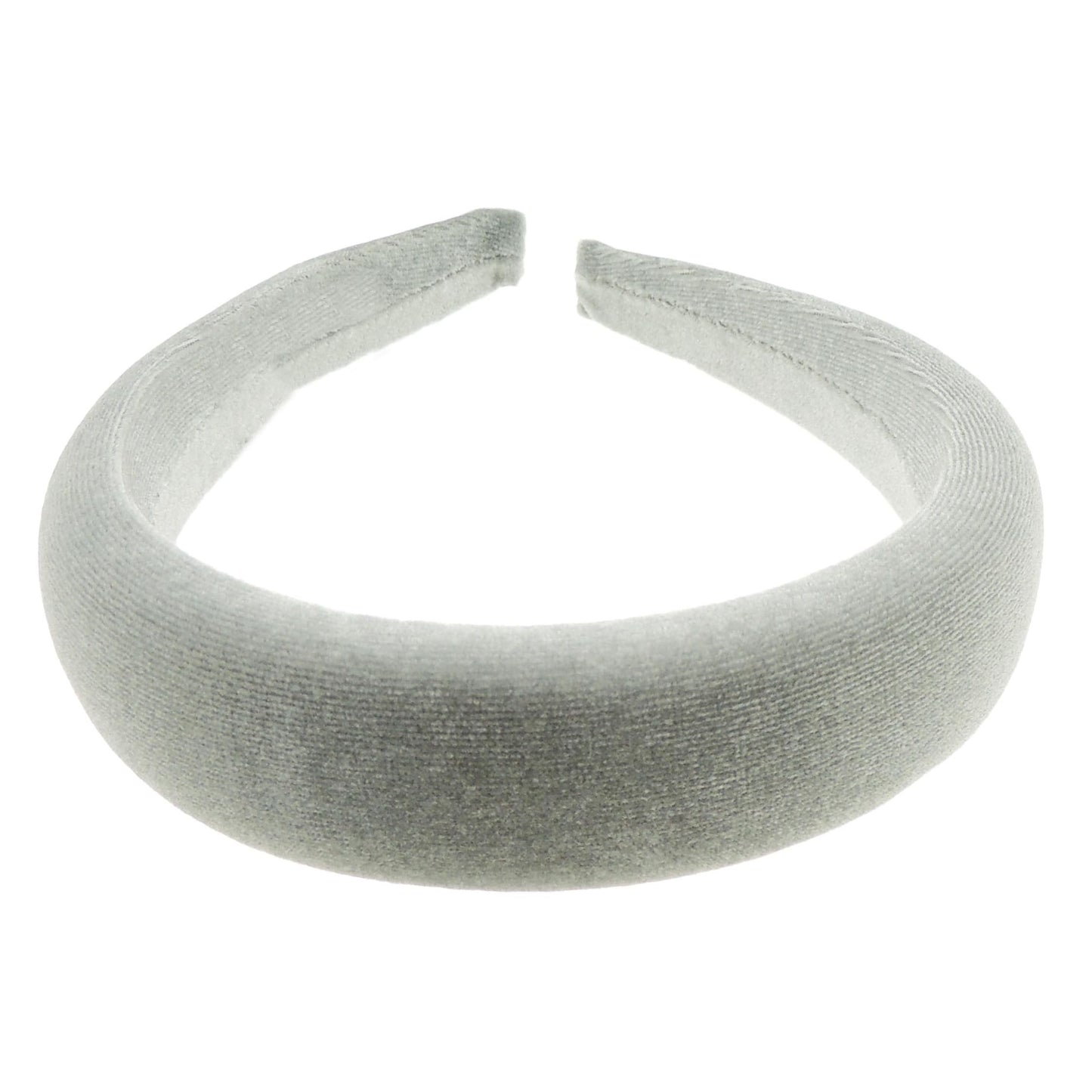 Womens Girls Occasion Wedding Bridal Party Birthday Christmas Evening Wide 3cm Bump Padded Velvet Velour Hair Hairband Accessories Headband Alice Band