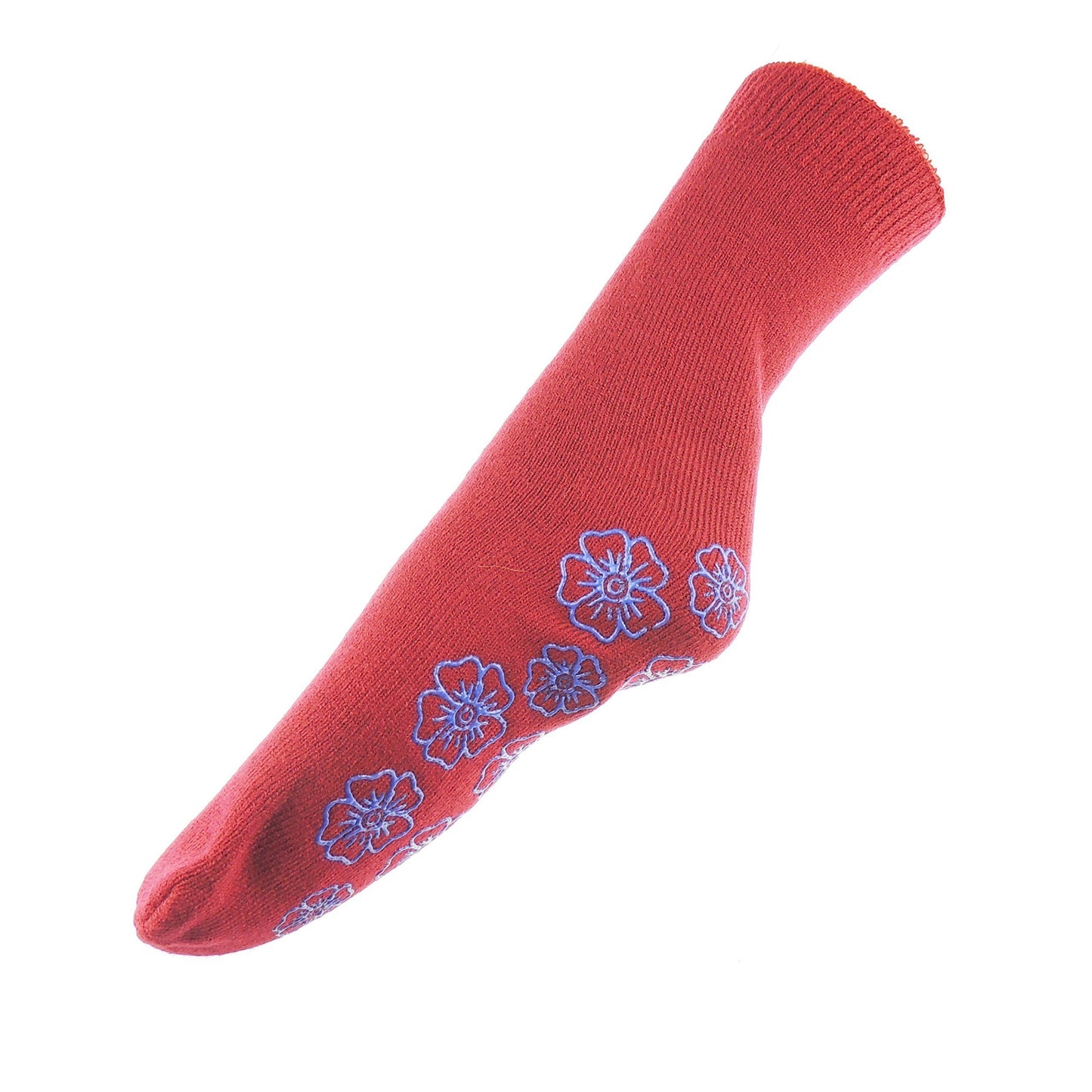 Glamour Girlz Womens Knit Thick Fluffy Fuzzy Plush Thermal Soft Warm Winter Cosy Christmas Sleep Bed House Home Slipper Non Slip Grip Socks Gift Idea For Her 4-7 UK