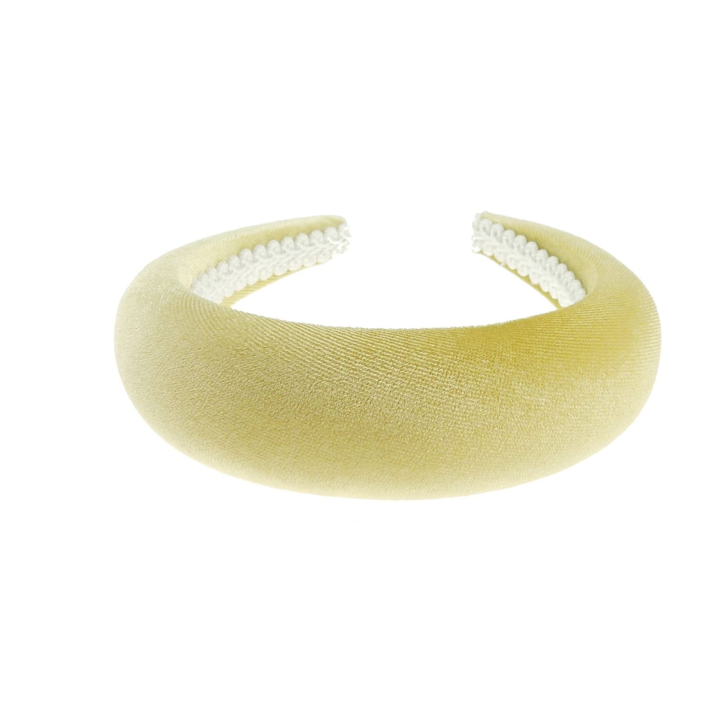 Womens Occasion Wedding Bridal Party Birthday Christmas Evening Wide Thick High Bump Padded Matador Velvet Velour Hair Hairband Headband Alice Band