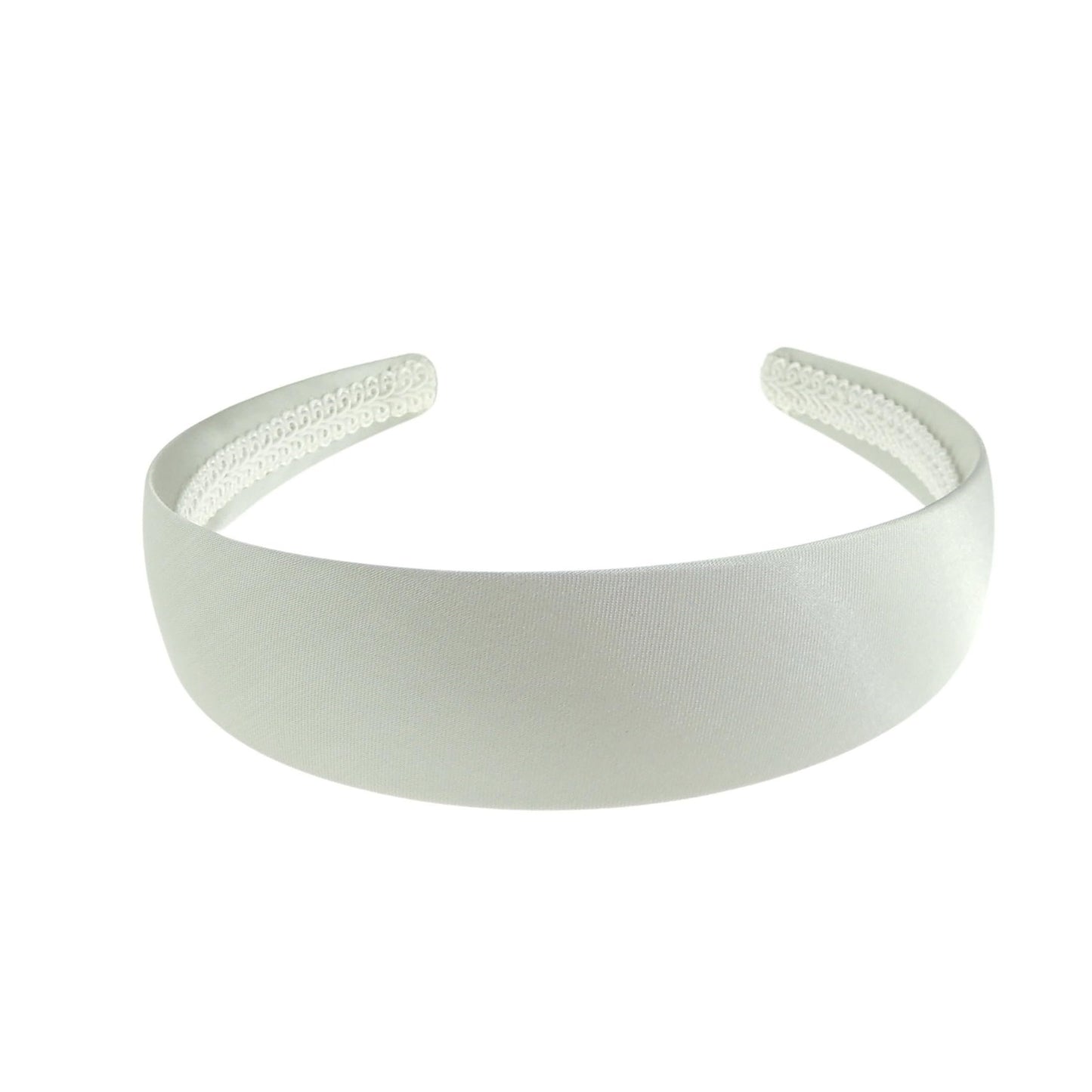 Wide Flat Very Strong 4cm Plain Simple Blank Satin DIY Millinery Hatinator Big Fascinator Fastener Long Thick Hair Accessories Headband Crafts Alice Band Woman