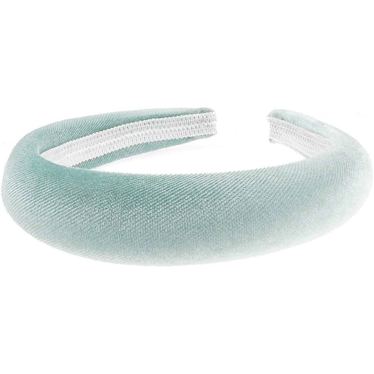 Womens Luxury Bump Padded Puffy Velvet Headband Winter Evening Wedding Party Birthday Bridal Christmas Birthday Bridesmaid Alice Band Hair Accessories Hairband, Gift Idea
