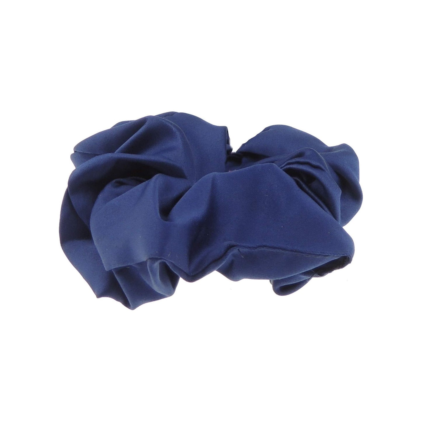 Womens Girls Plain Solid Satin School Christmas Party Bag Ponio Rope Hair Tie Up Back Elastic Accessories Bobbles Ponytail Holder Rubber Bands