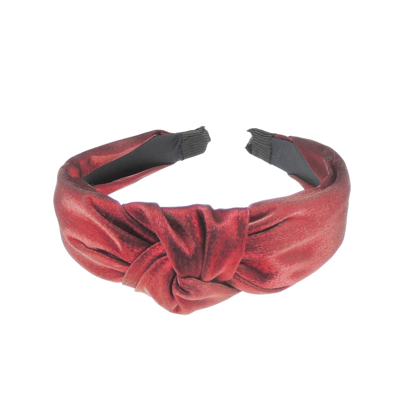Ladies Girls Shimmer Twist Knot Headband Alice Band Many Colours