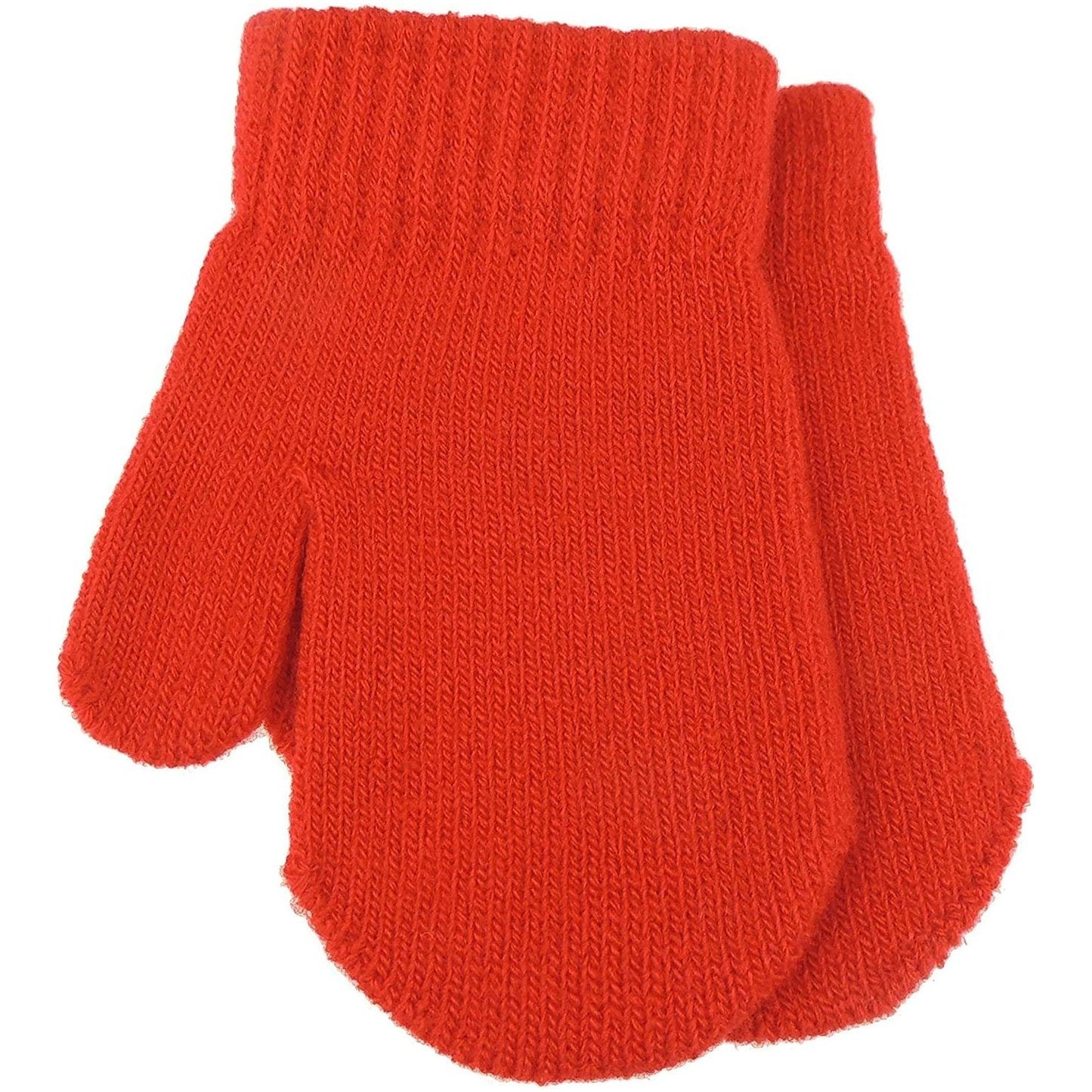 Cute Baby Girls Boys Gender Neutral Toddler Babies Childrens Kids Warm Winter Knit Knitted Magic Stay On Mitts Outdoor Autumn Shower Christmas Gift Fluffy Mittens Gloves 0 Months (Newborn Blue)