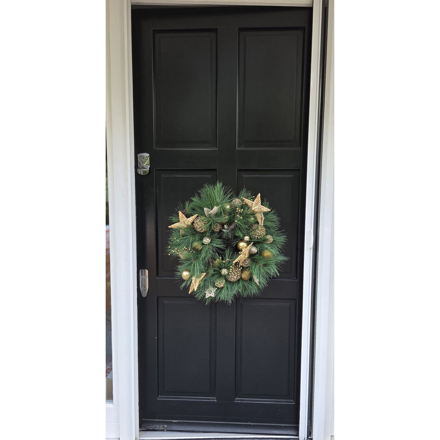 Traditional Wreath, Farmhouse Wreath, Green Wreath, Luxury Christmas Wreath, Christmas Decor, Christmas Decoration, Home Decor, Door Wreath