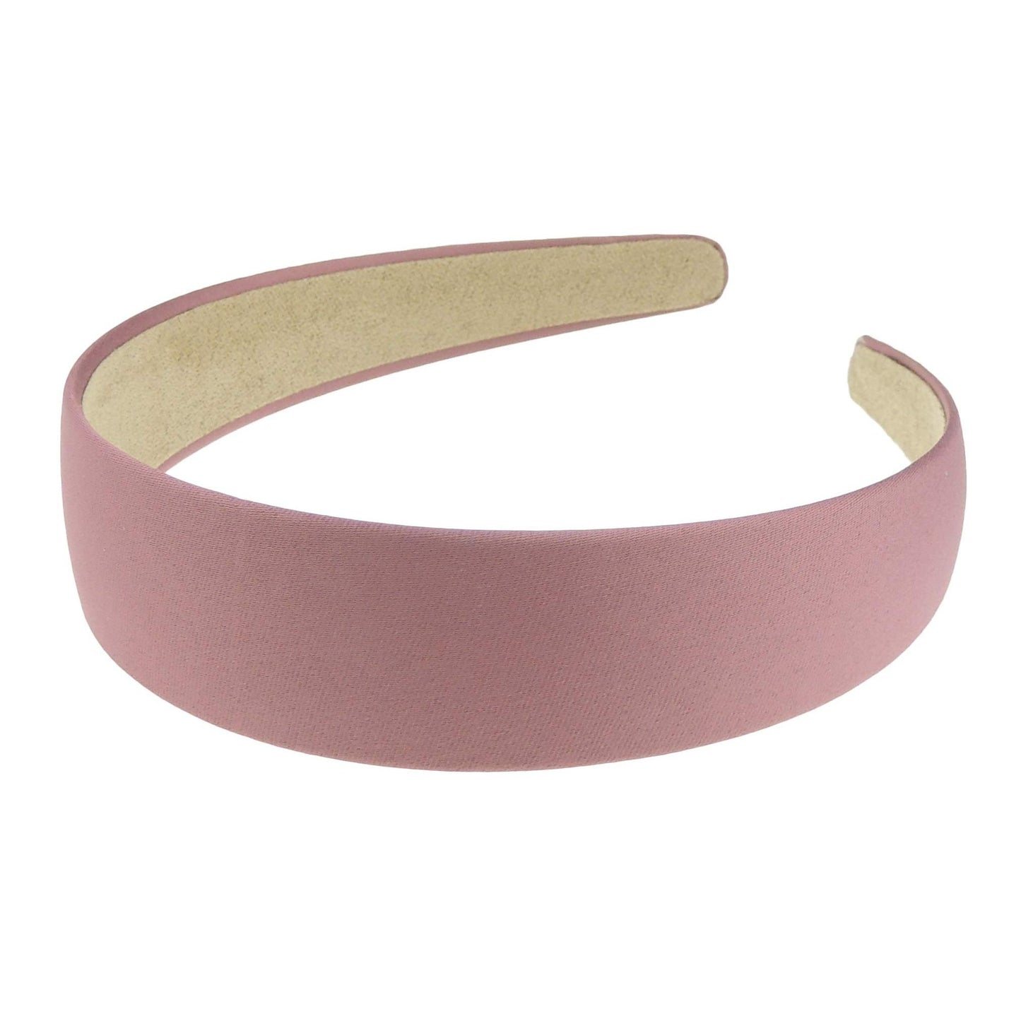 Ladies Men's 3cm Satin Wide Headband Alice Band