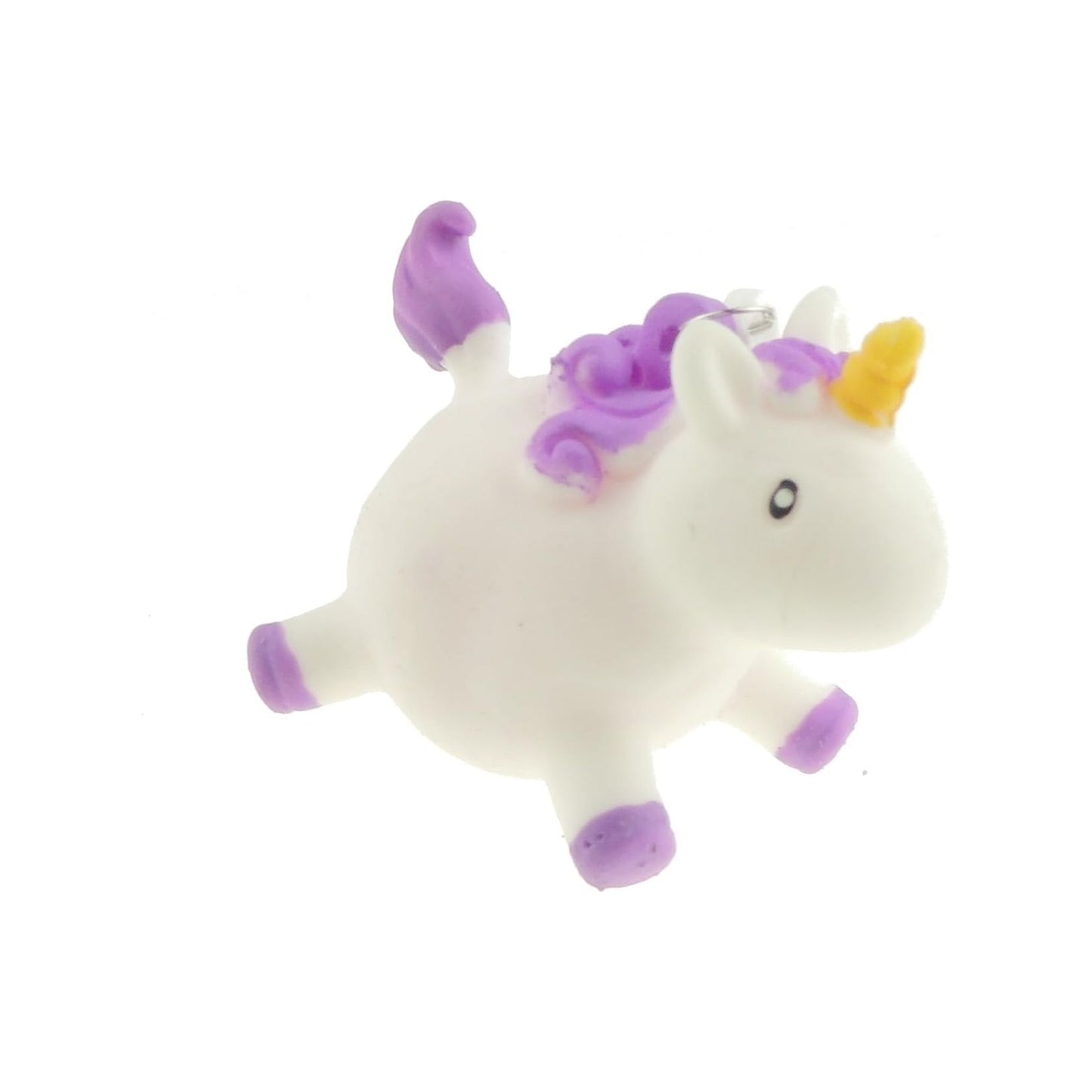 Girls Boys Kids Childrens SMALL Novelty Sensory Squeeze Stress Relief ADHD Squishy Fun Toy Keyring Key Chain Rings For Car Handbag Party Bag Backpack Purse Charm Mythical Unicorn Poop (White Pink)