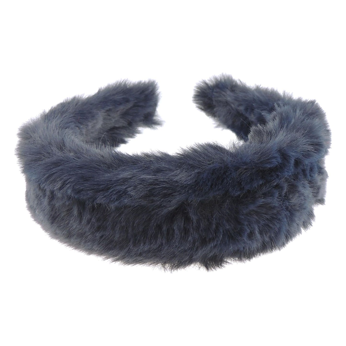 Ladies Wide Soft Faux Fur Fabric Winter Festive Headband Alice Band