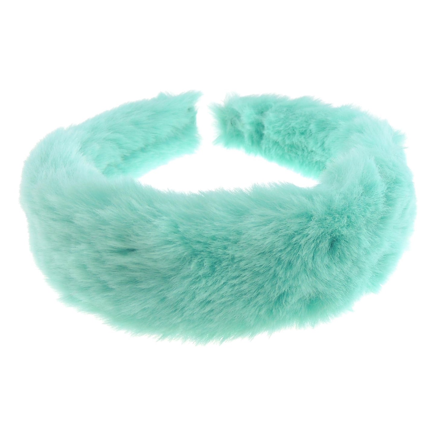 Ladies Wide Soft Faux Fur Fabric Winter Festive Headband Alice Band