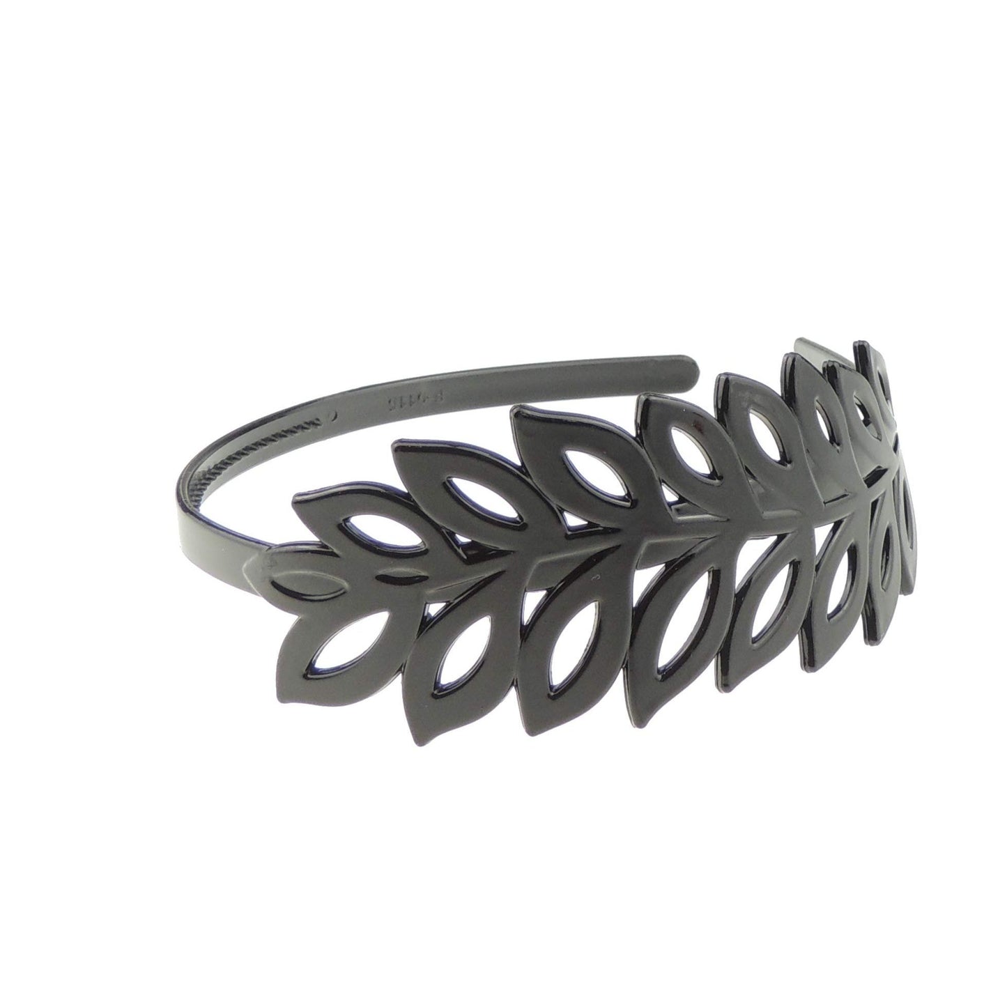 GIRLS SMALL HEAD LADIES School Uniform Work Gym Yoga Birthday Party Hair Accessories Plain Plastic Wide Stencil Short Long Hair Headband Alice Band Hairband Black Palm Floral Leaves