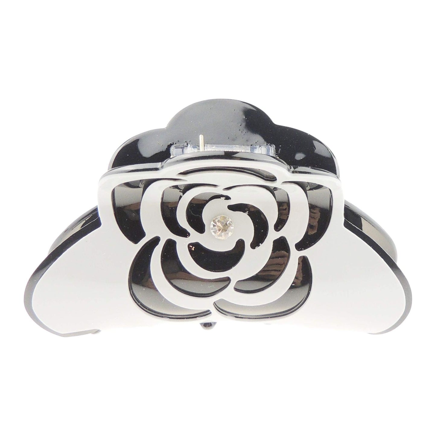 Women Girls Bulldog Wave Jaw Clip Octopus Clamp Grip Bridal Wedding Party Birthday Christmas Summer Styling Short Long Hair Plain Crystal Rose Peony Flower Flower Claw