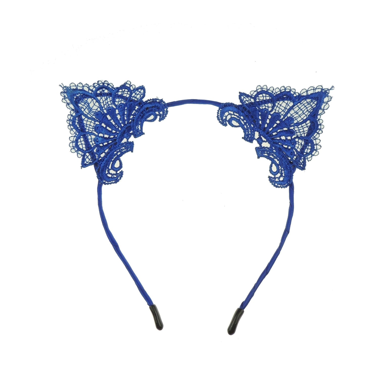Womens Fancy Dress Up Party Role Play Cosplay Costume Christmas Hen Do Halloween Deeley Bopper Headband Hairband Hair Alice Band Fabric Lace Cat Kitten Ears