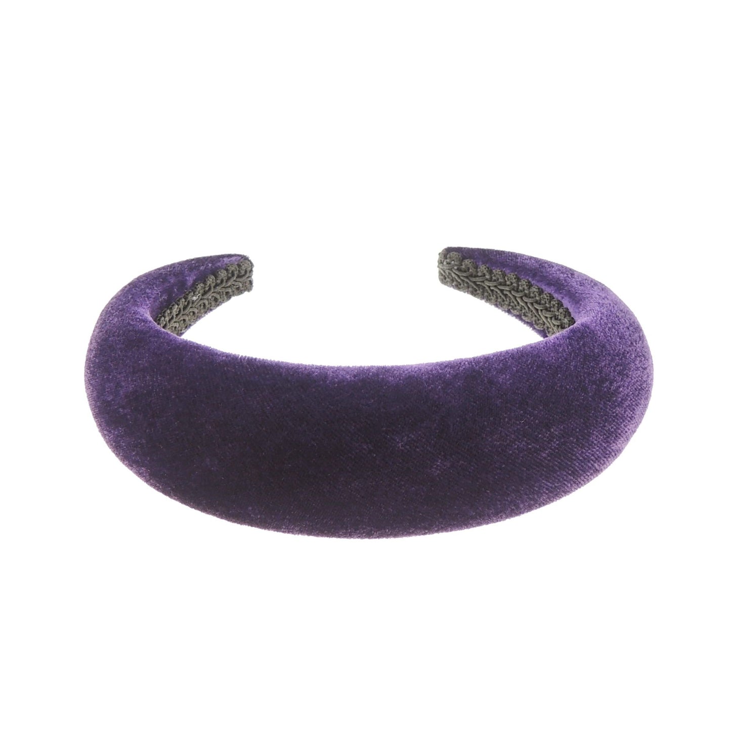 Womens Occasion Wedding Bridal Party Birthday Christmas Evening Wide Thick High Bump Padded Matador Velvet Velour Hair Hairband Headband Alice Band
