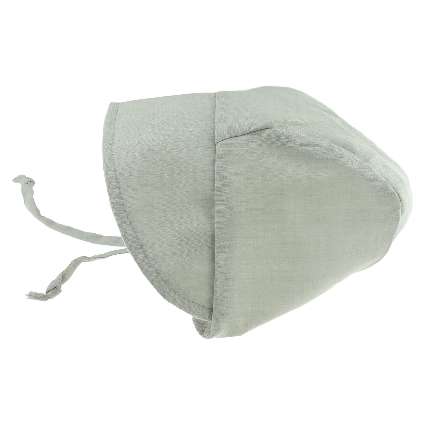 Glamour Girlz Baby Girls Cotton Plain Poke Brim Bonnet Beanie Sun Hat Pink or Grey
