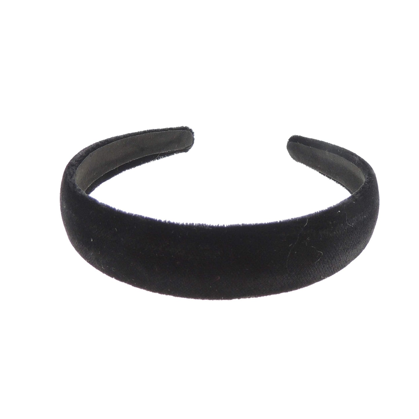 Ladies Girls Work School Uniform Birthday Party Wedding Dance Recital Party Bridesmaid Flower Girl Special Occasion Hair Black Velvet Short Long Hair Headband Alice Band Hairband 5 Sizes (2.5cm)