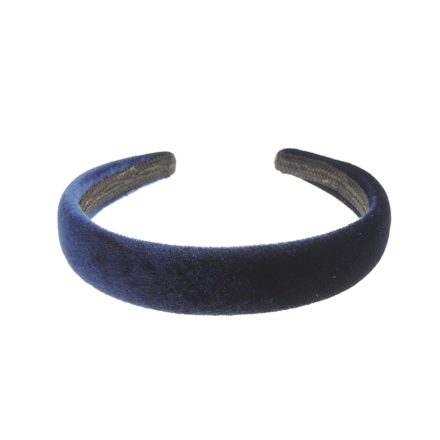 SMALL HEAD Womens Girls Work School Birthday Party Wedding Dance Recital Party Bridesmaid Special Occasion Hair Velvet Hair 2.5cm Slight Padded Headband Alice Band Hairband Black (Black)