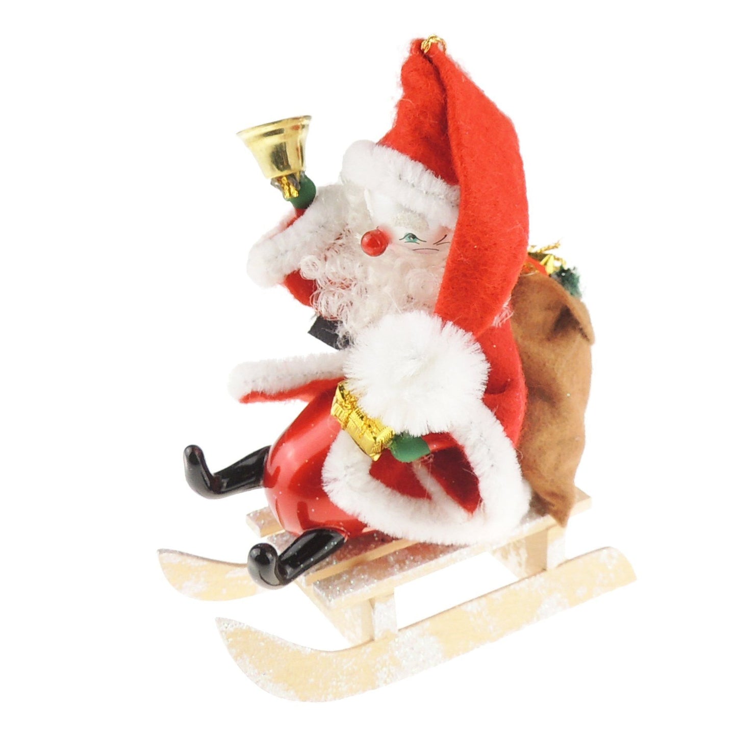 Stunning Italian Luxury Hand Blown Glass Traditional Keepsake Decoration Decorative Christmas Tree Ornament Bauble Winter Novelty Stuff Garland Present Figurine Santa Snowman Sleigh Bell