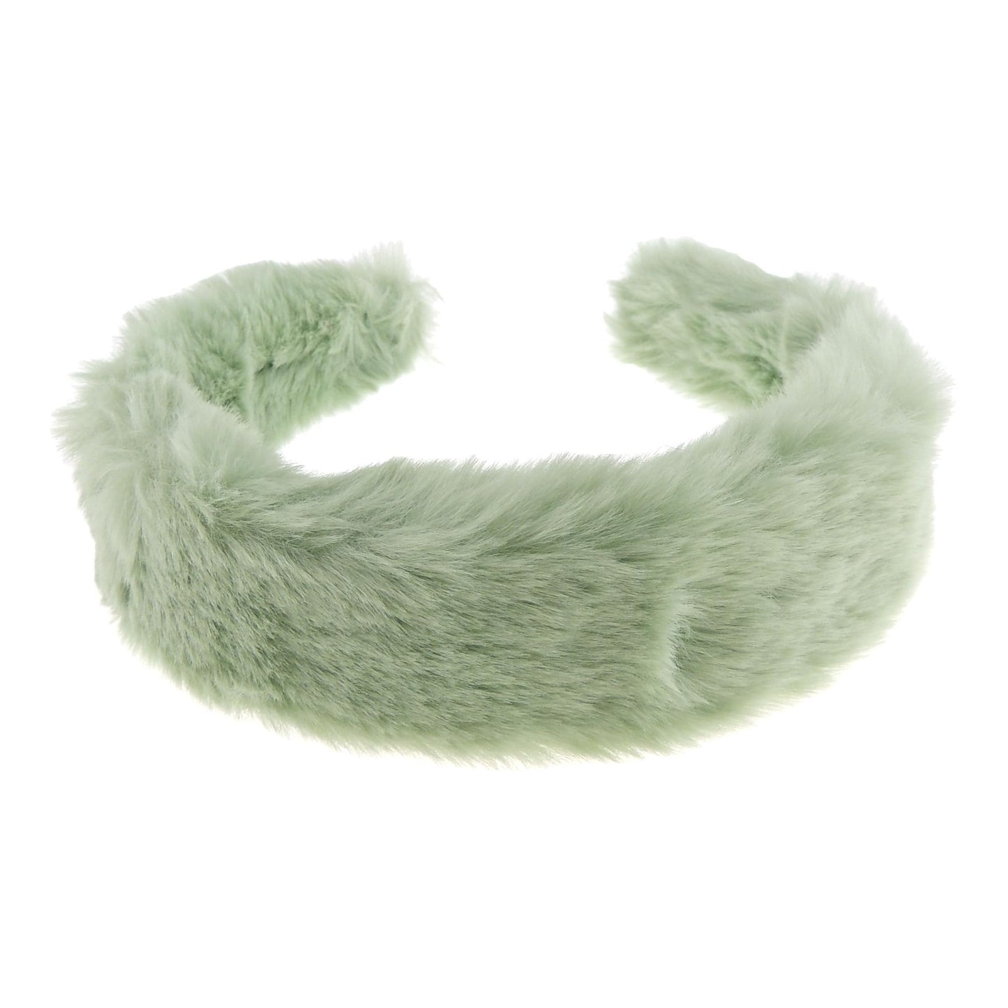 Ladies Wide Soft Faux Fur Fabric Winter Festive Headband Alice Band