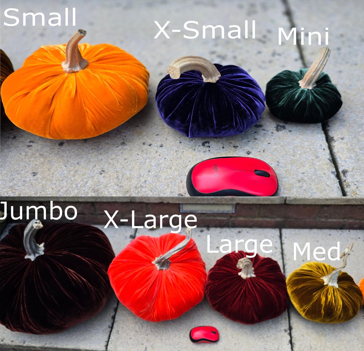Luxury Silk Velvet Pumpkin - White | Elegant Wedding Centerpieces & Coastal Home Decor
