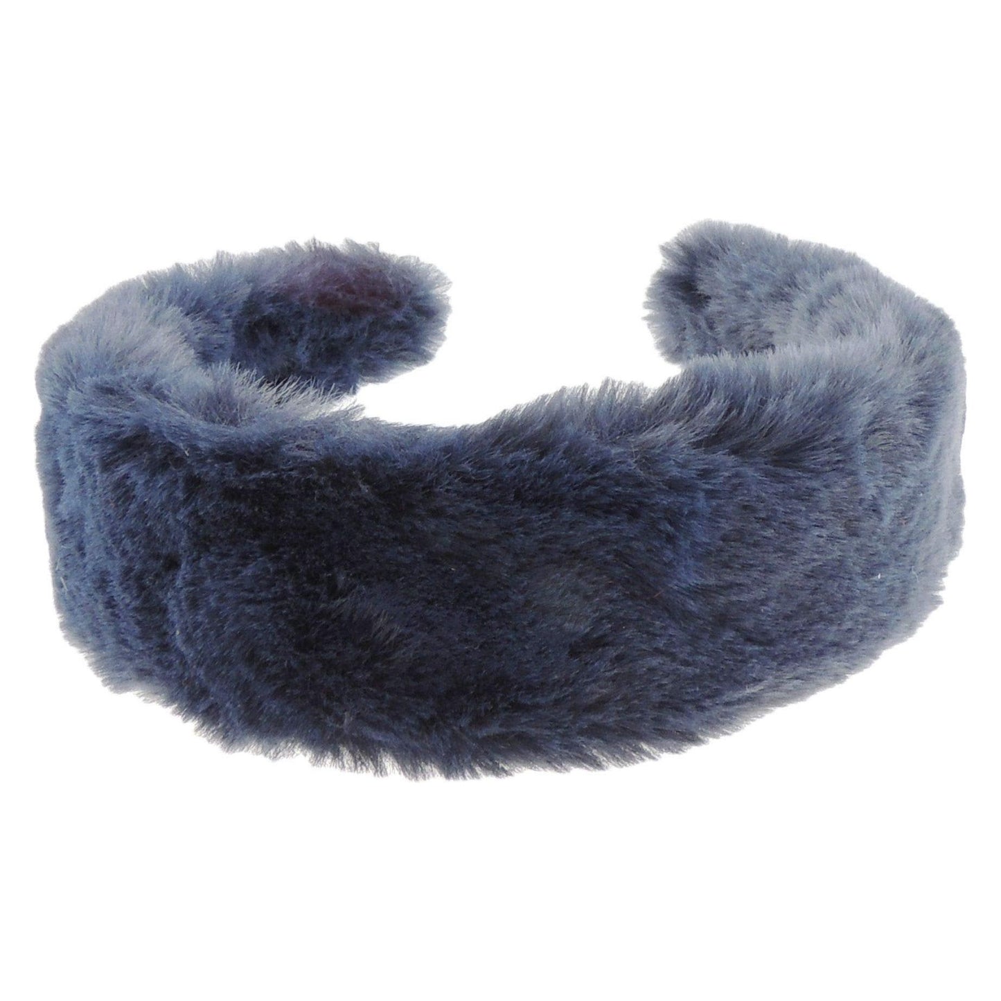 Womens Girls Thick Wide Soft Plush Faux Fur Fabric Boho Vintage Look Winter Christmas Birthday Wedding Bridesmaid Party Headpiece Accessories Hairband Head Hair Headband Alice Band