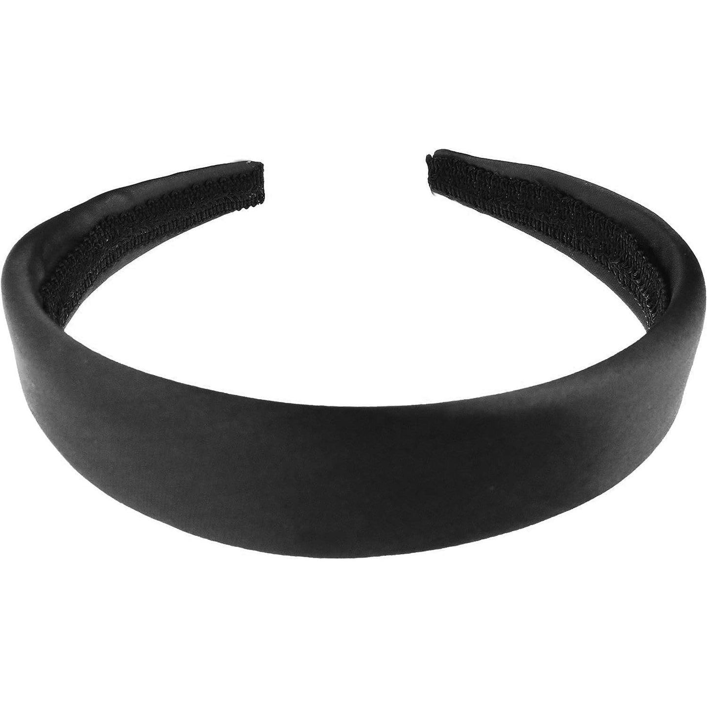 Girls SMALL HEAD WOMEN Satin Fabric 2.5cm Slightly Padded Evening Summer Boho Vintage Headband Alice Band Alice Band Hair Accessories Hairband Christmas Birthday Wedding Bridesmaid