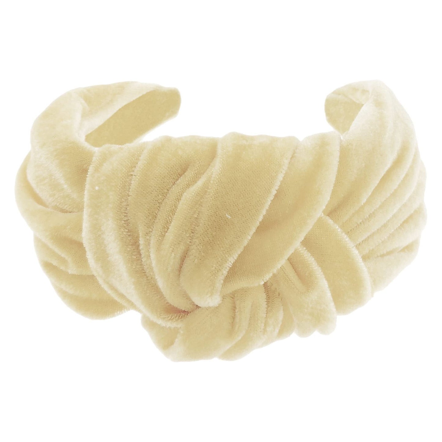 Velvet Knotted Top Knot Twist Twisted Turban Extra Wide Thick Fashion Formal Evening Boho Vintage Headband Alice Band Women Hair Accessory Hairband Christmas Birthday Wedding Guest Bridesmaid