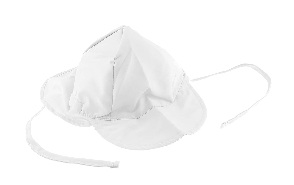 Glamour Girlz Cute Baby Boys Kids Infant Babies Childrens Toddler Newborn Cotton Pattern Snapback Baseball Peak Beanie Bucket Flat Baker Summer Beach Sunhat Sun Protection Hat Cap 0-6 Months (White)