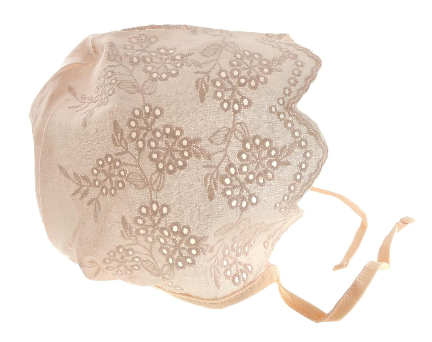 Glamour Girlz Baby Girls Boys Broderie Anglais Baby Bonnet Newborn to 3 Months