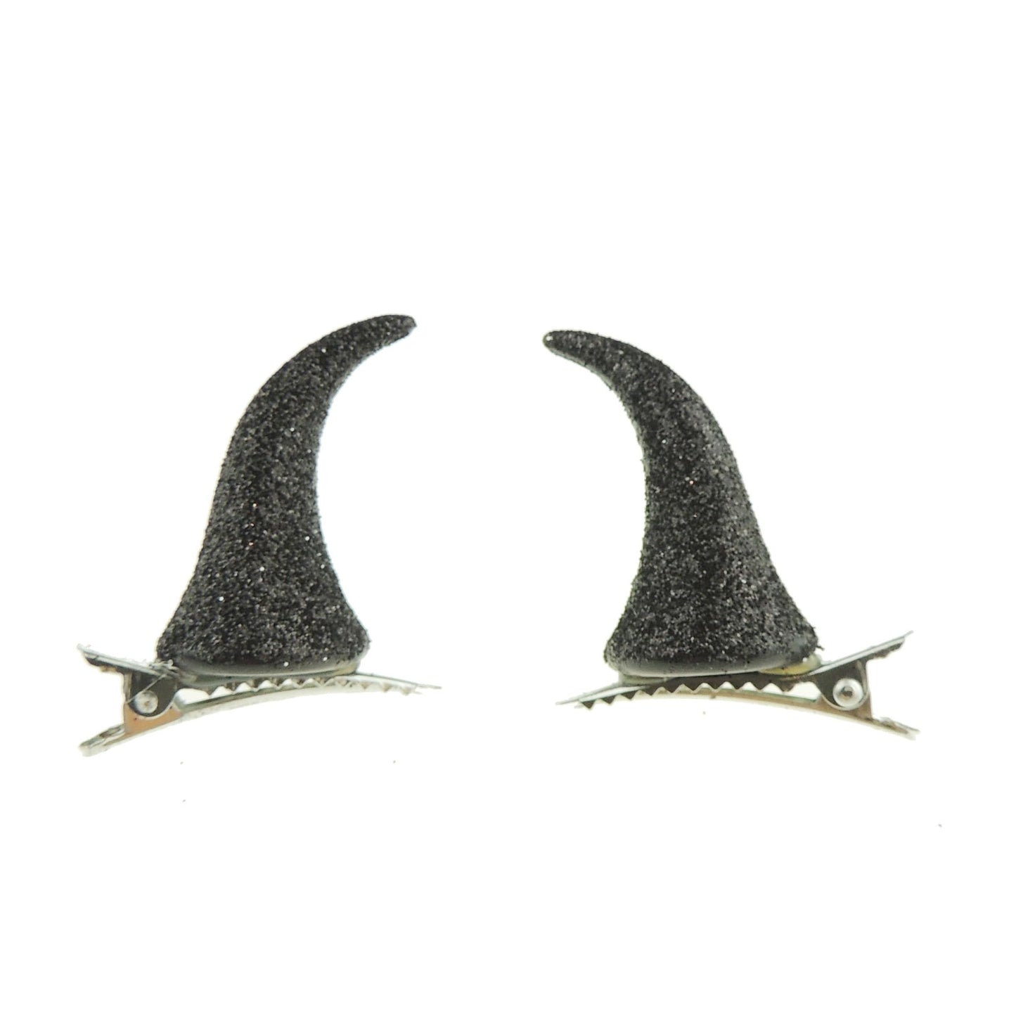 Womens Mens Fancy Dress Up Party Role School Play Cosplay Costume Hen Do Halloween Deeley Bopper Hair Clips Grips Barrette Goth Steampunk Satan Vampire Devil Glitter Sparkly Horns (Red)