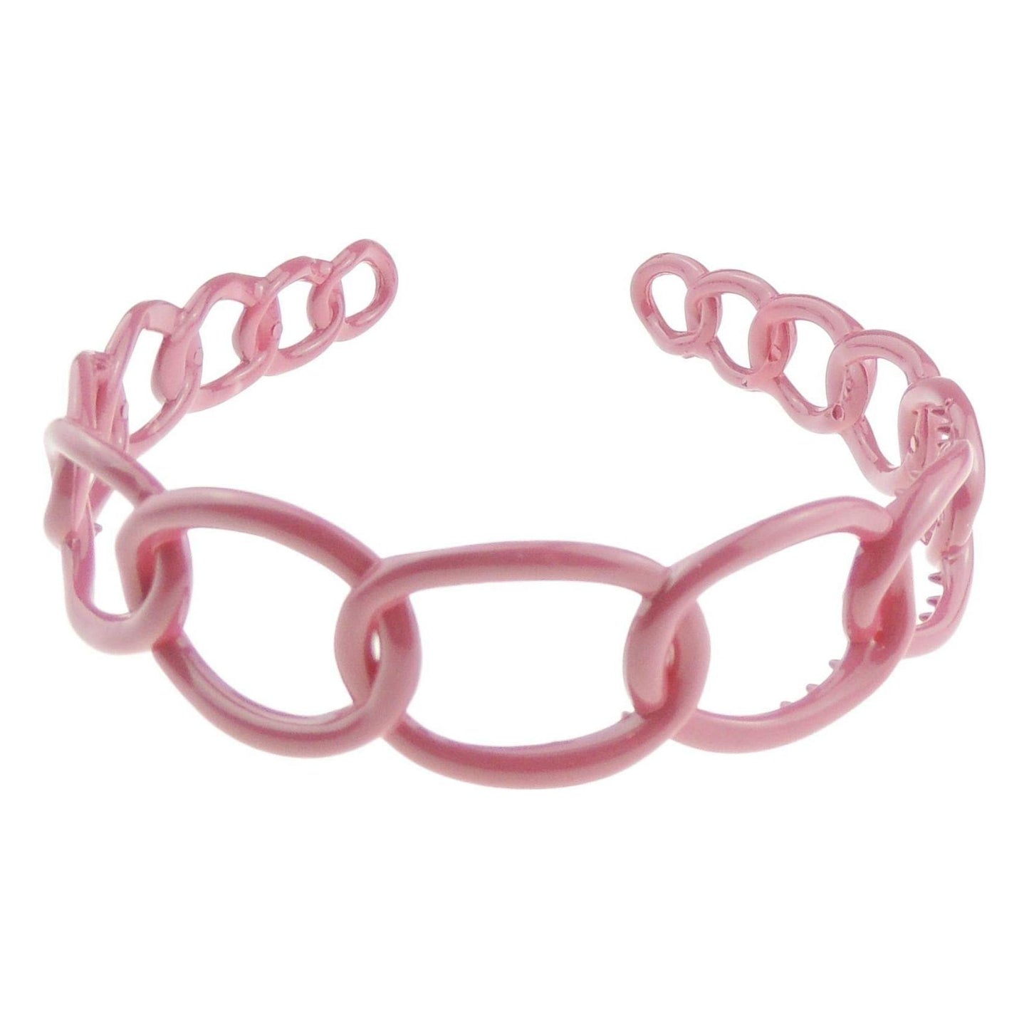 GIRLS SMALL HEAD LADIES School Uniform Birthday Party Hair Accessories Plain Plastic Strong Teeth Wide Circles Chain Links Stencil Short Long Hair Headband Alice Band Hairband
