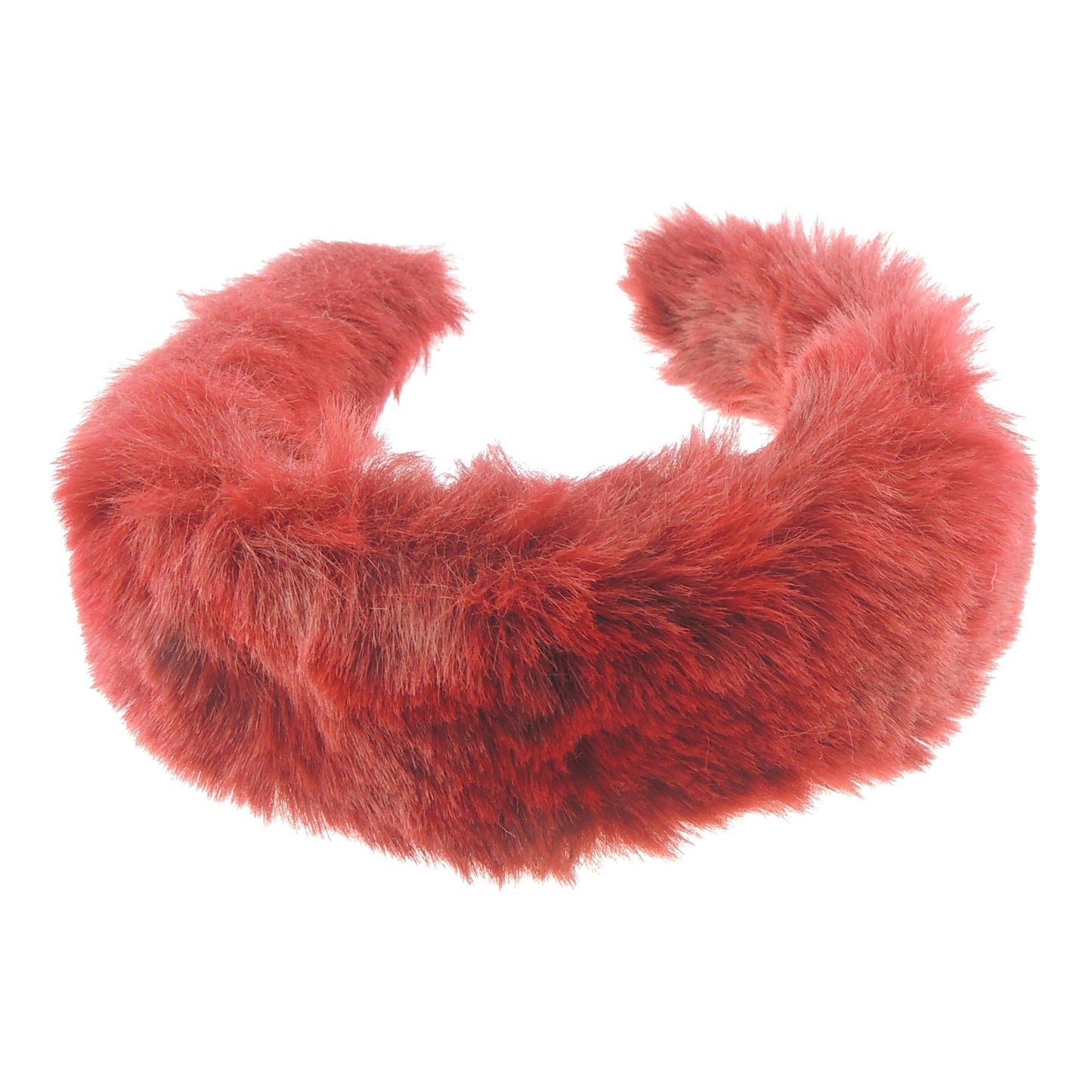 Womens Thick Wide Soft Plush Faux Fur Fabric Boho Vintage Look Winter Christmas Birthday Wedding Bridesmaid Party Headpiece Accessories Hairband Head Hair Headband Alice Band