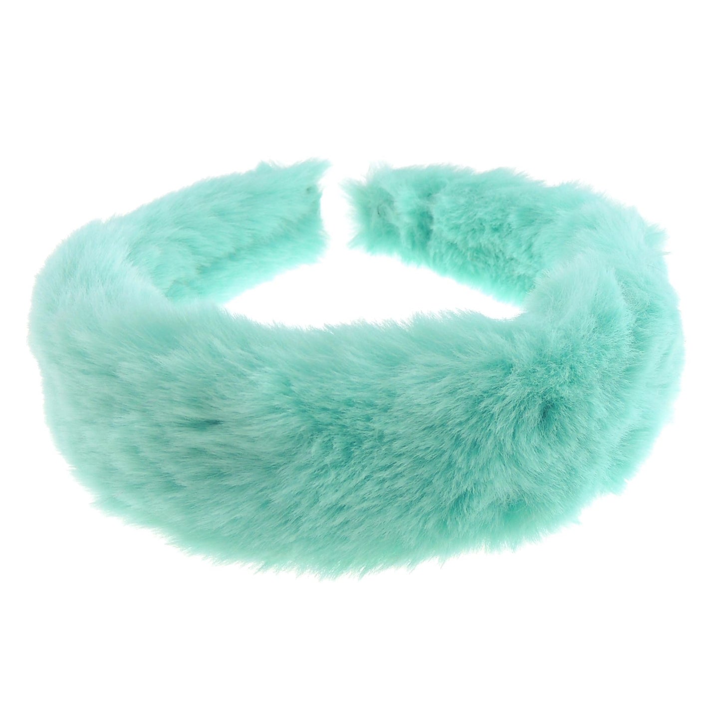 Ladies Wide Soft Faux Fur Fabric Winter Festive Headband Alice Band