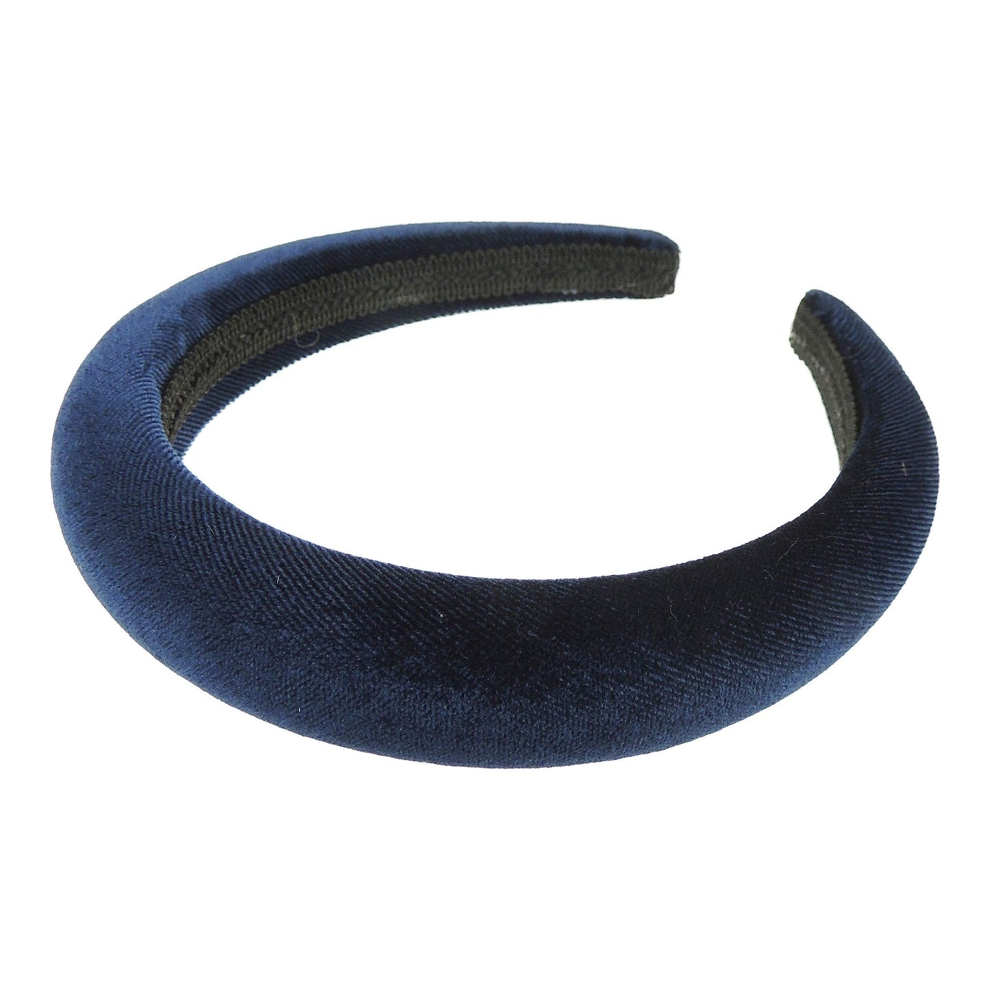 Womens Luxury Bump Padded Puffy Velvet Headband Winter Evening Wedding Party Birthday Bridal Christmas Birthday Bridesmaid Alice Band Hair Accessories Hairband, Gift Idea