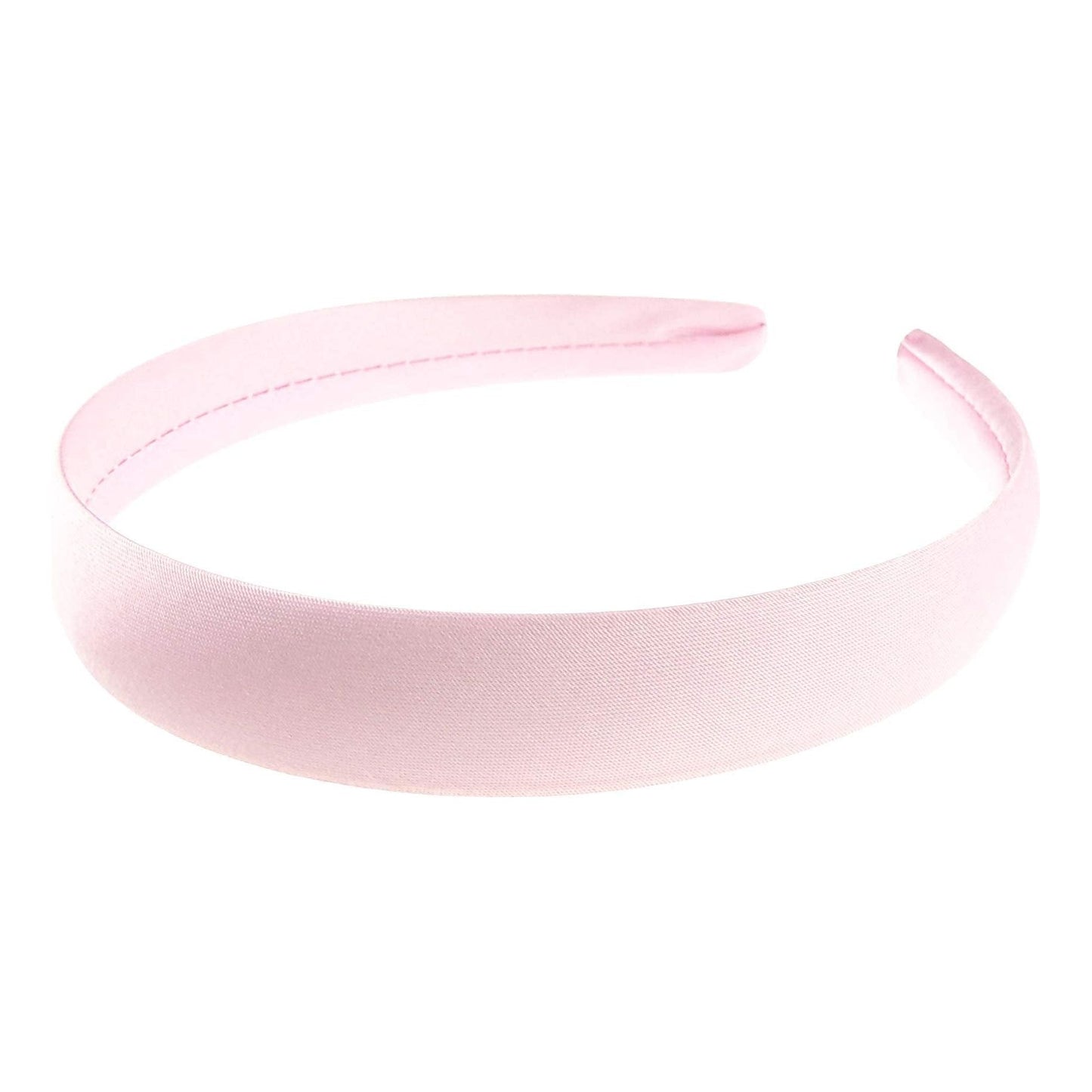 GIRLS School Uniform Birthday Party Wedding Dance Recital Play Flower Girl Special Occasion Hair Accessories Plain Satin 2cm Short Long Hair Headband Alice Band Hairband (Navy, 2cm)