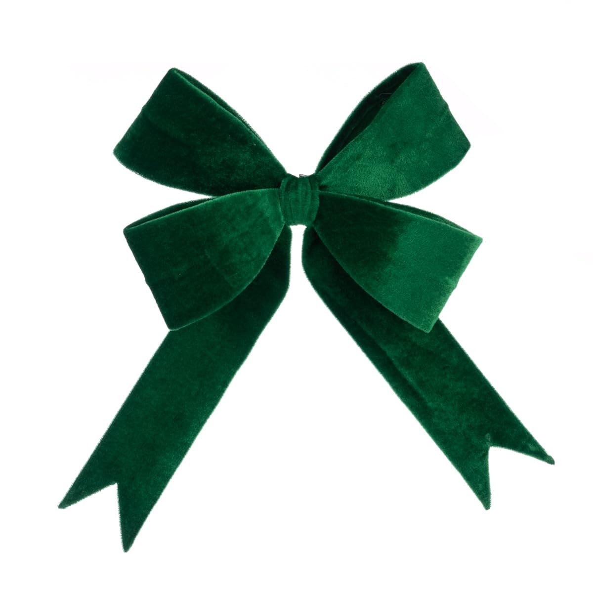 Velvet Green Festive Bow Hanging Christmas Bow Stay Hard Xmas Tree Wreaths Decor Decoration