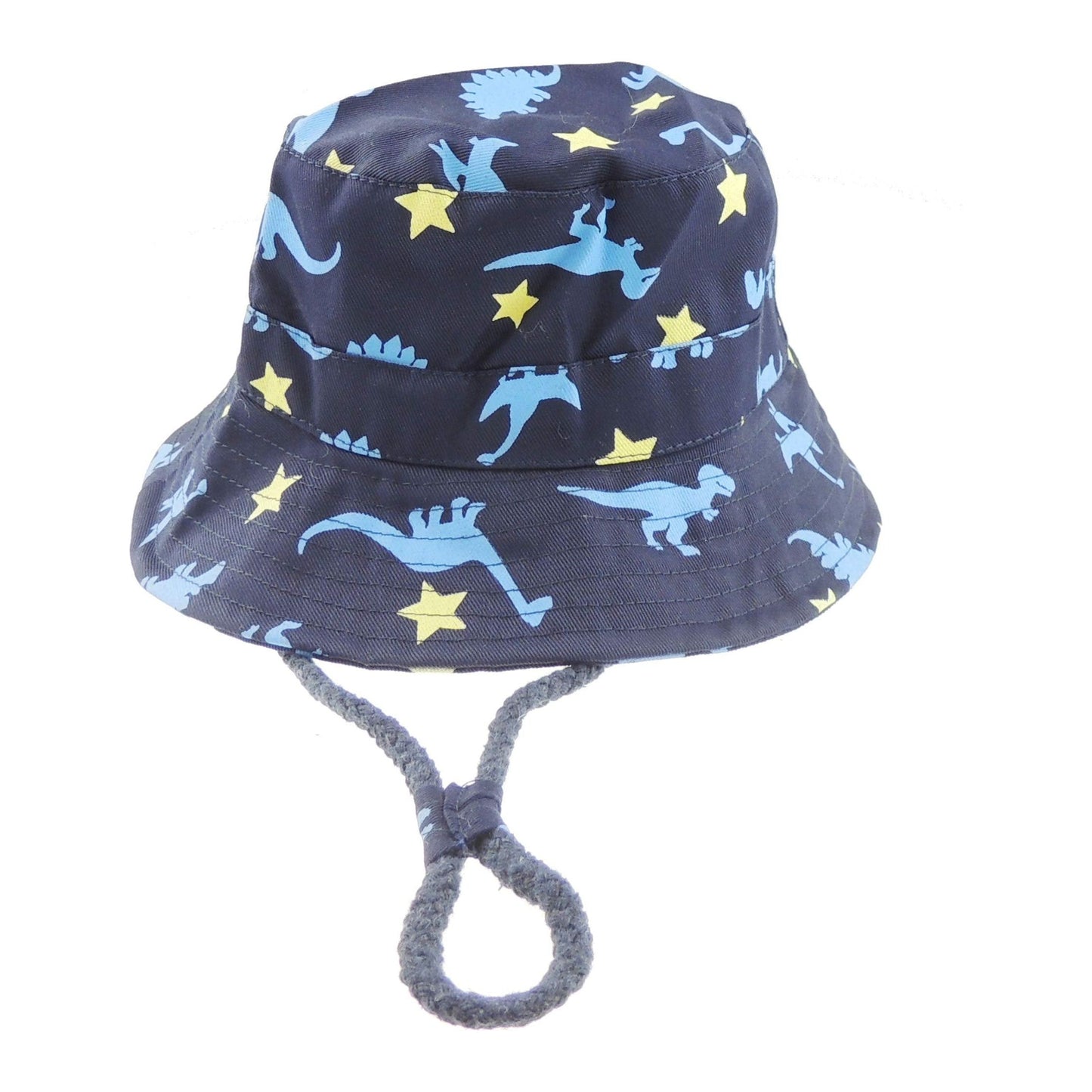 Glamour Girlz Baby Boys Kids Babies Infant Toddler Childrens Cotton Sun Hat Beach Bonnet Fisherman Protection Bush Bucket Beanie Cloche Cap 6 9 12 Months 1 2 3 4 5 6 Years Navy Blue Dinosaurs