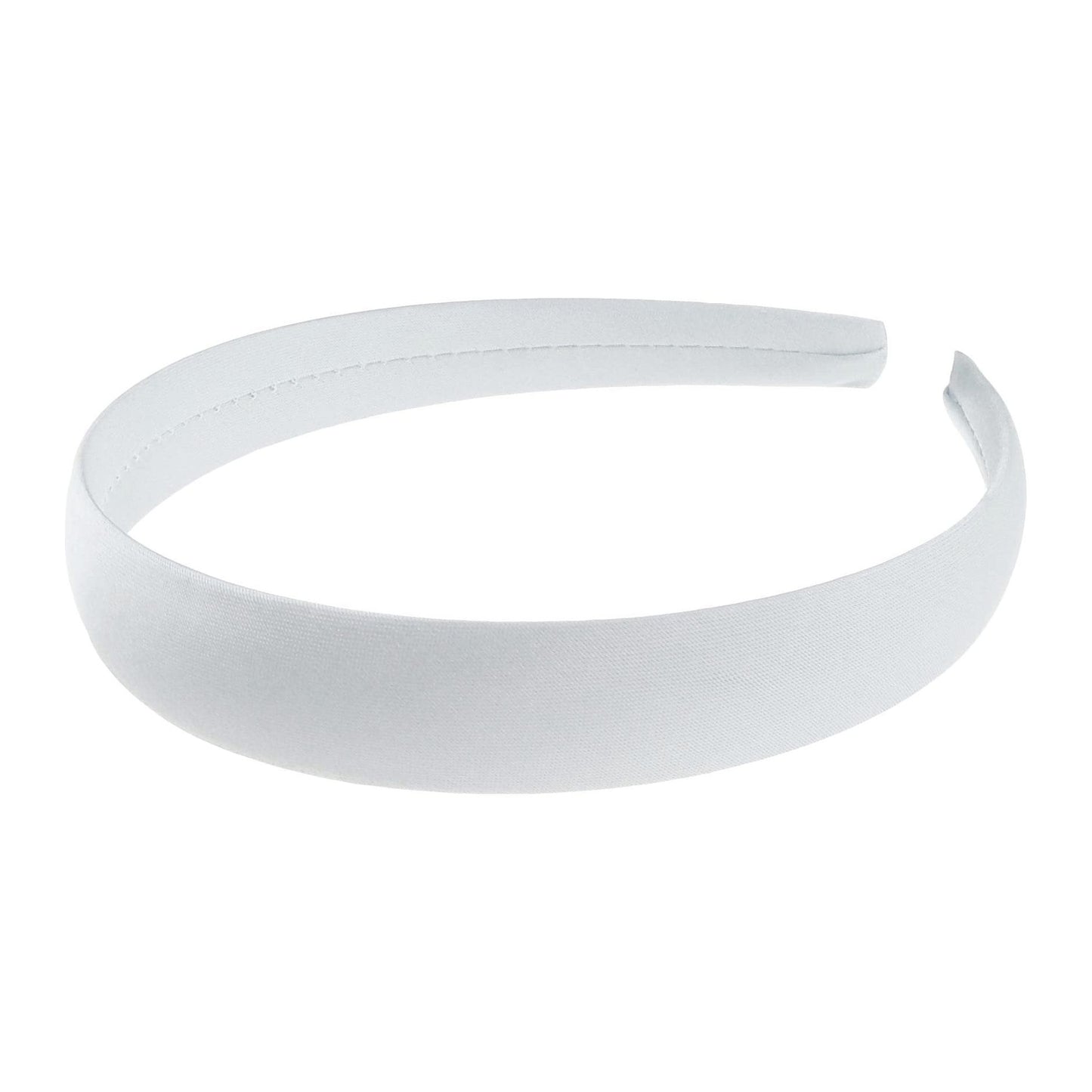 Girls Satin 2cm Hair Headband Alice Band