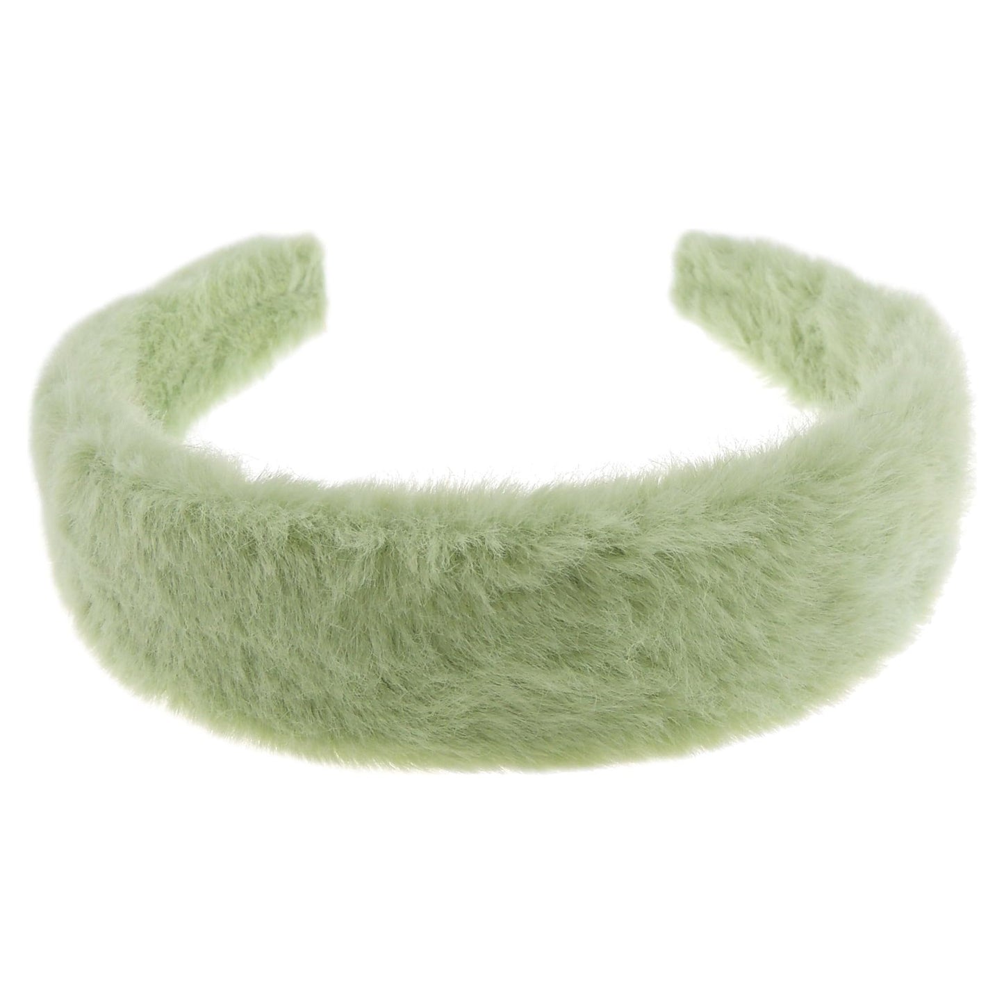 Womens SMALL HEAD Wide Soft Plush Faux Fur Fabric Boho Winter Christmas Birthday Wedding Bridesmaid Party Headpiece Hair Head Headband Alice Band