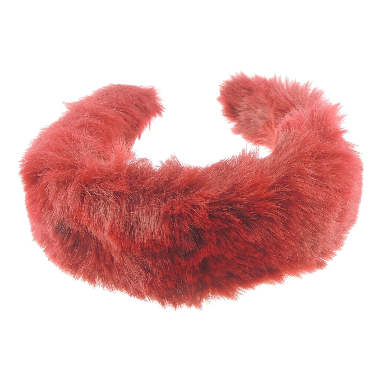Womens Thick Wide Soft Plush Faux Fur Fabric Boho Vintage Look Winter Christmas Birthday Wedding Bridesmaid Party Headpiece Accessories Hairband Head Hair Headband Alice Band