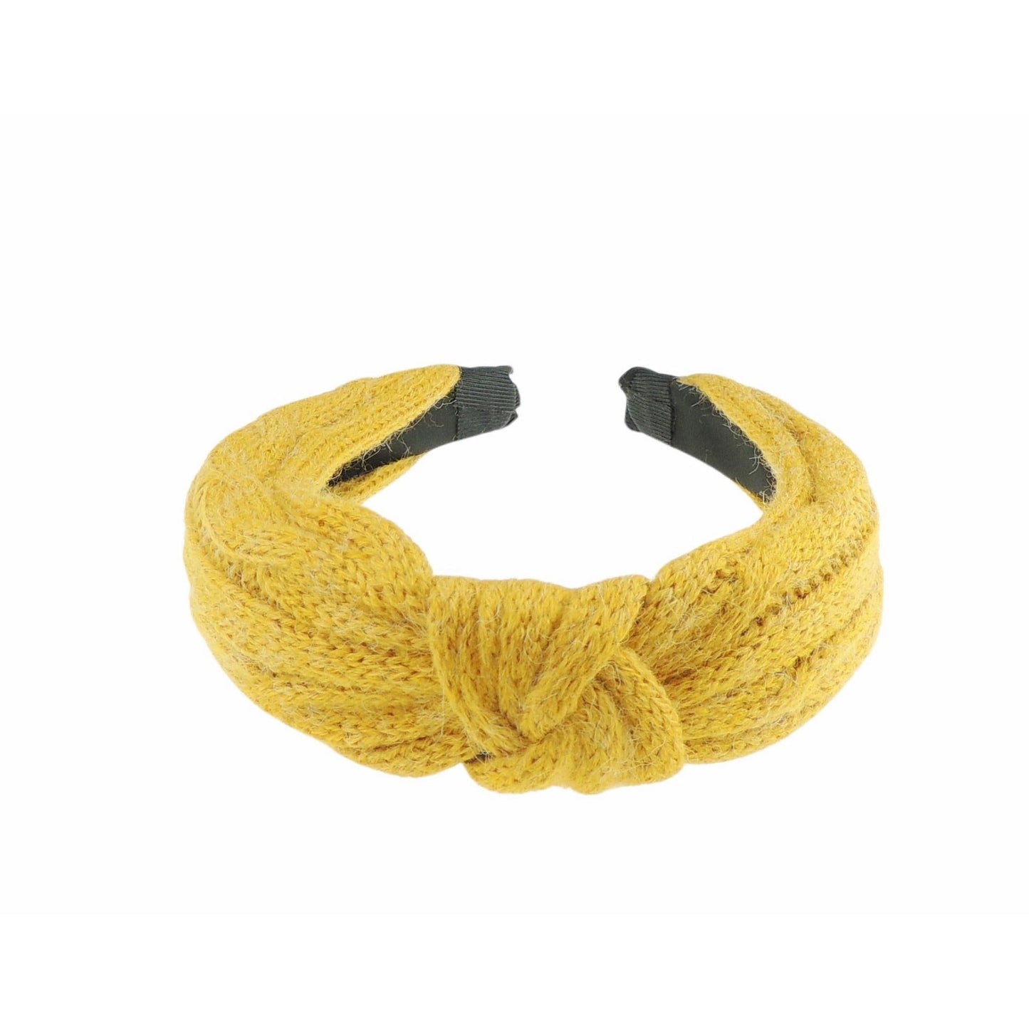 Womens Girls 3cm Knot Winter Autumn Knit Knitted Turban Retrol Birthday Party Dance Recital Play Work School Ski Hair Accessories Woolen Hair Headband Alice Band Hairband