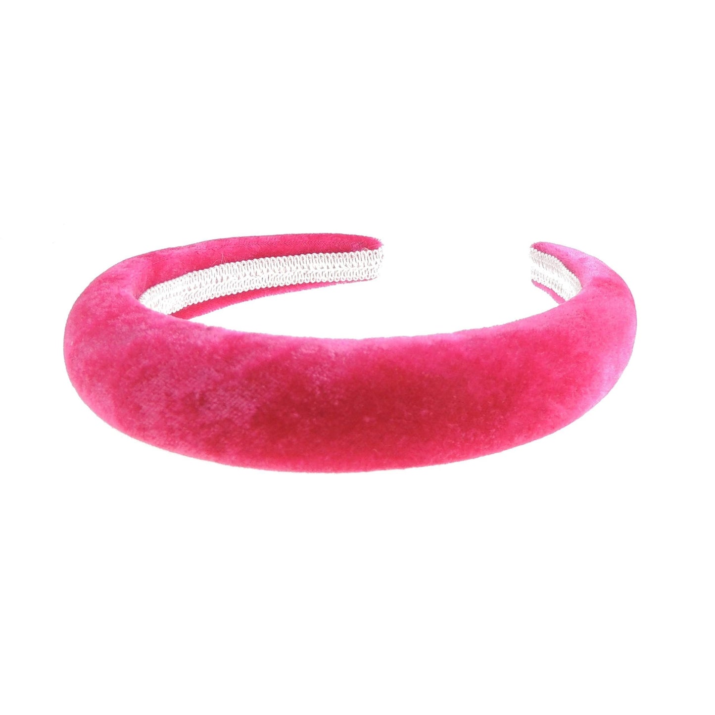 Womens Luxury Bump Padded Puffy Velvet Headband Winter Evening Wedding Party Birthday Bridal Christmas Birthday Bridesmaid Alice Band Hair Accessories Hairband, Gift Idea