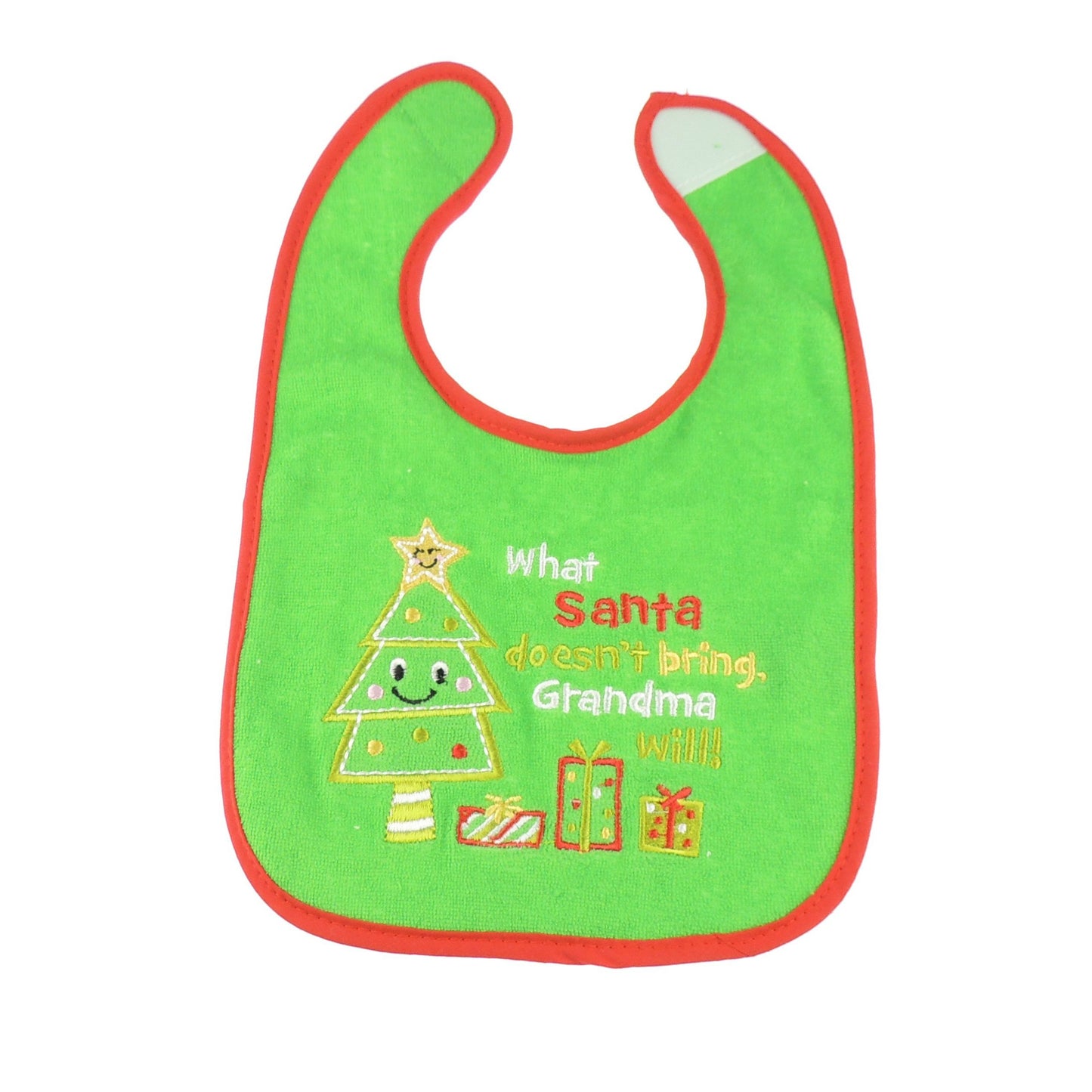 Glamour Girlz Cute Unisex Baby Girls Boys Babies Newborn 3 6 9 Months Essentials Infant Childrens Kids Everyday Feeding Weaning Teething Bandana Burp Cloth Dribble Bib My First Christmas