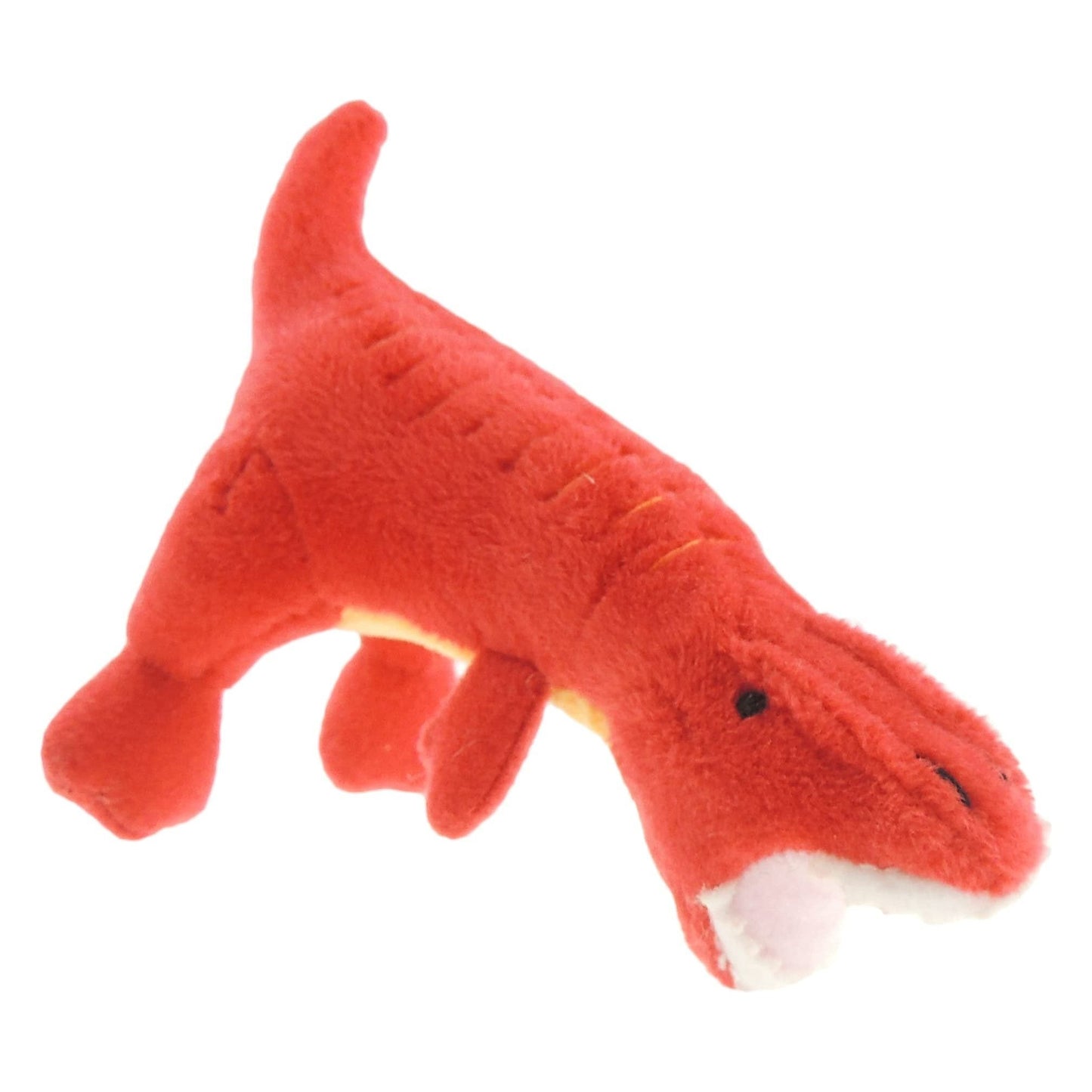 Super Cute Fun Fluffy Plush Long Legs Arms Animal Soft Toy Fridge Magnet Dinosaur Animals (Red T-Rex)