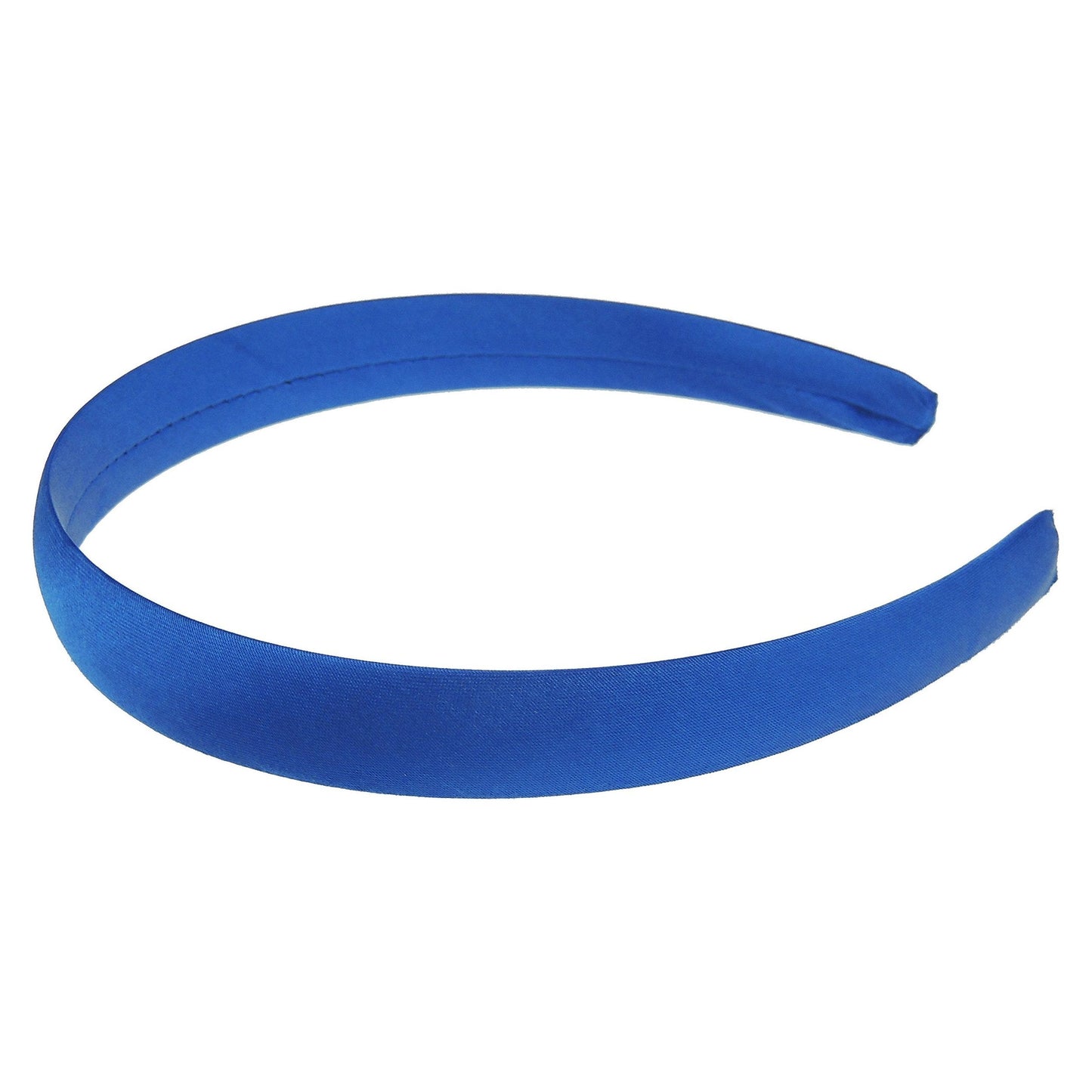 GIRLS School Uniform Birthday Party Wedding Dance Recital Play Flower Girl Special Occasion Hair Accessories Plain Satin 2cm Short Long Hair Headband Alice Band Hairband (Navy, 2cm)