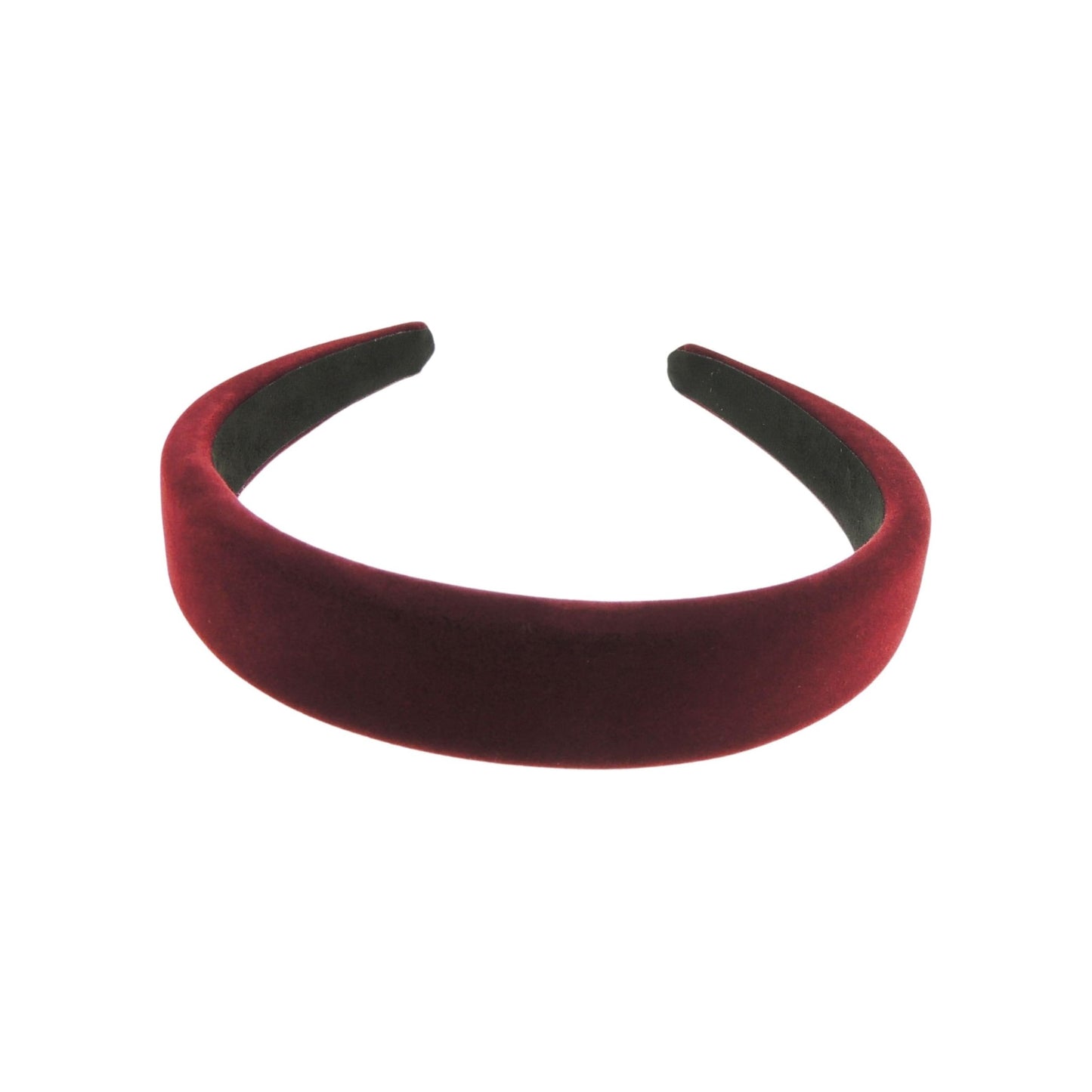 Womens Slightly Padded Velvet Evening Winter Fashion Formal 4cm Wide Fabric Headband Alice Band Hair Hairband Christmas Birthday Wedding Gift Bridesmaid Dance Holiday Prom